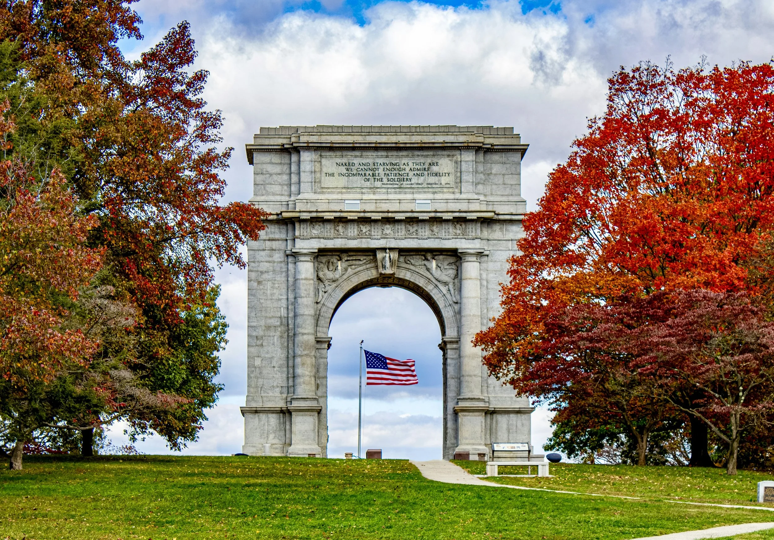 Memorial Arch at Valley Forge