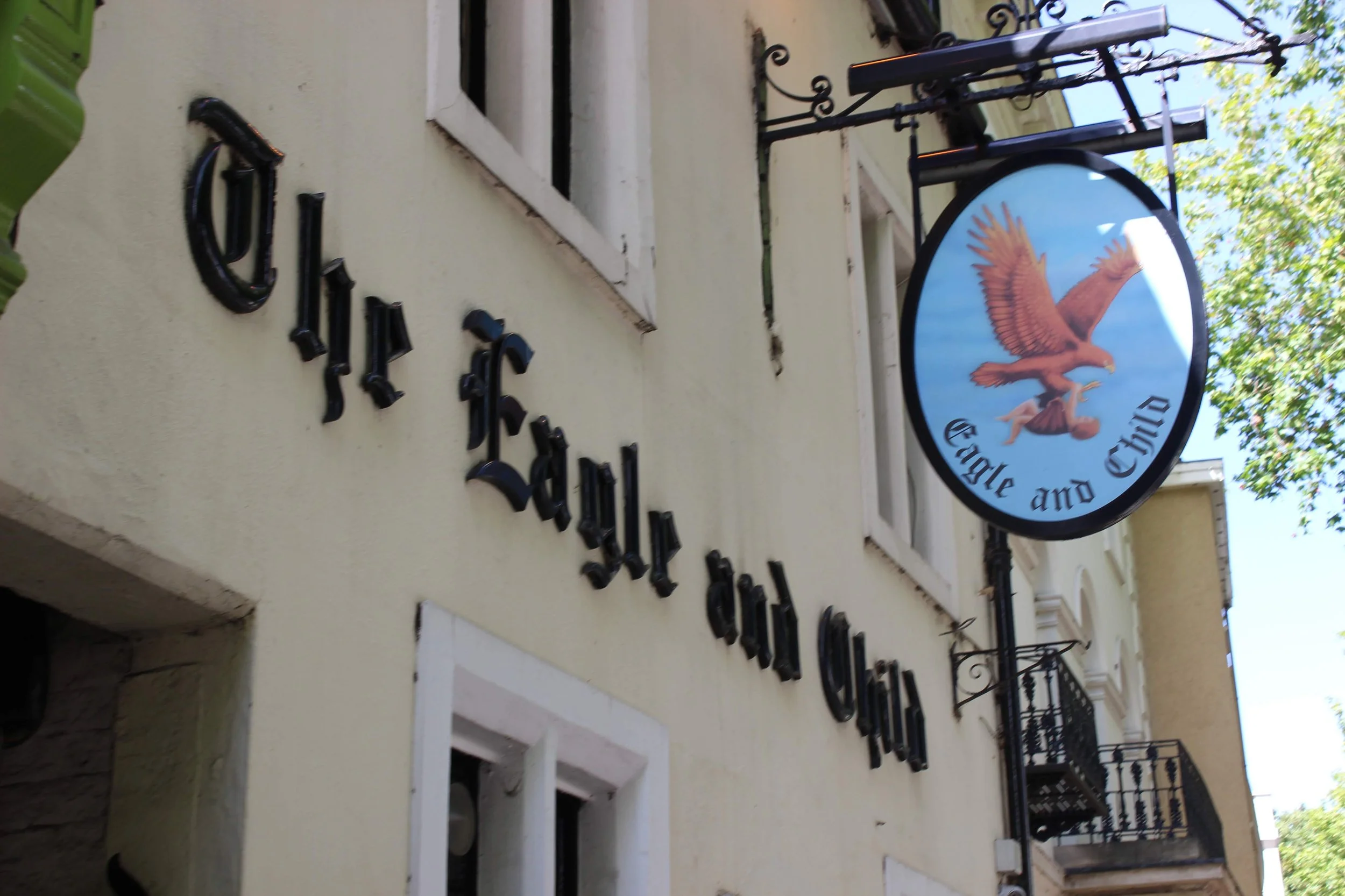 The Eagle and Child pub in Oxford