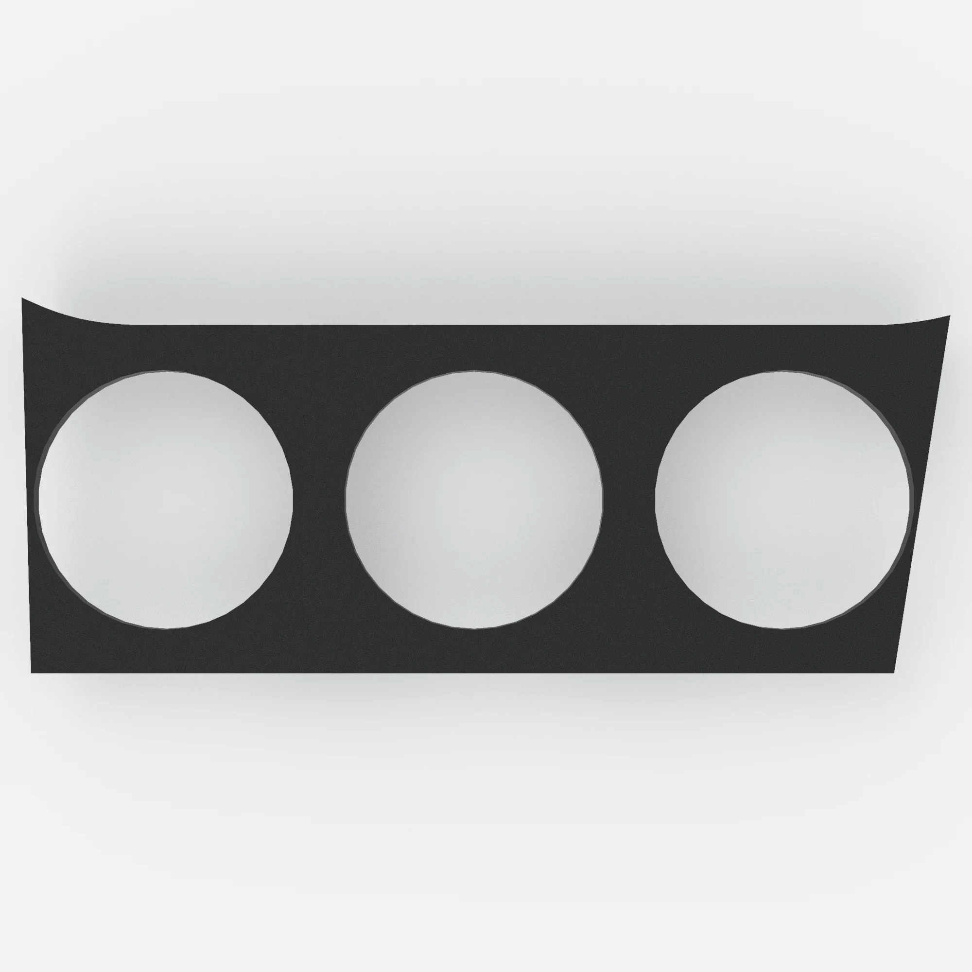 Center Console Gauge Pod for Mitsubishi Lancer Evolution X
