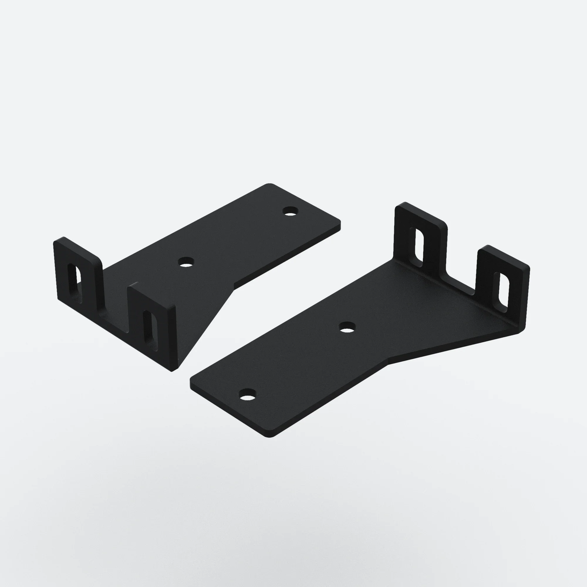 Double Din Stereo Brackets for Mitsubishi Lancer Evolution 7-9