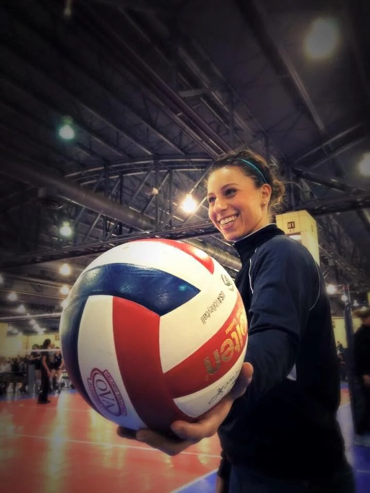 Hillary teaches volleyball for adults in Philadelphia.