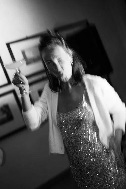 bride at the wedding party in Italy