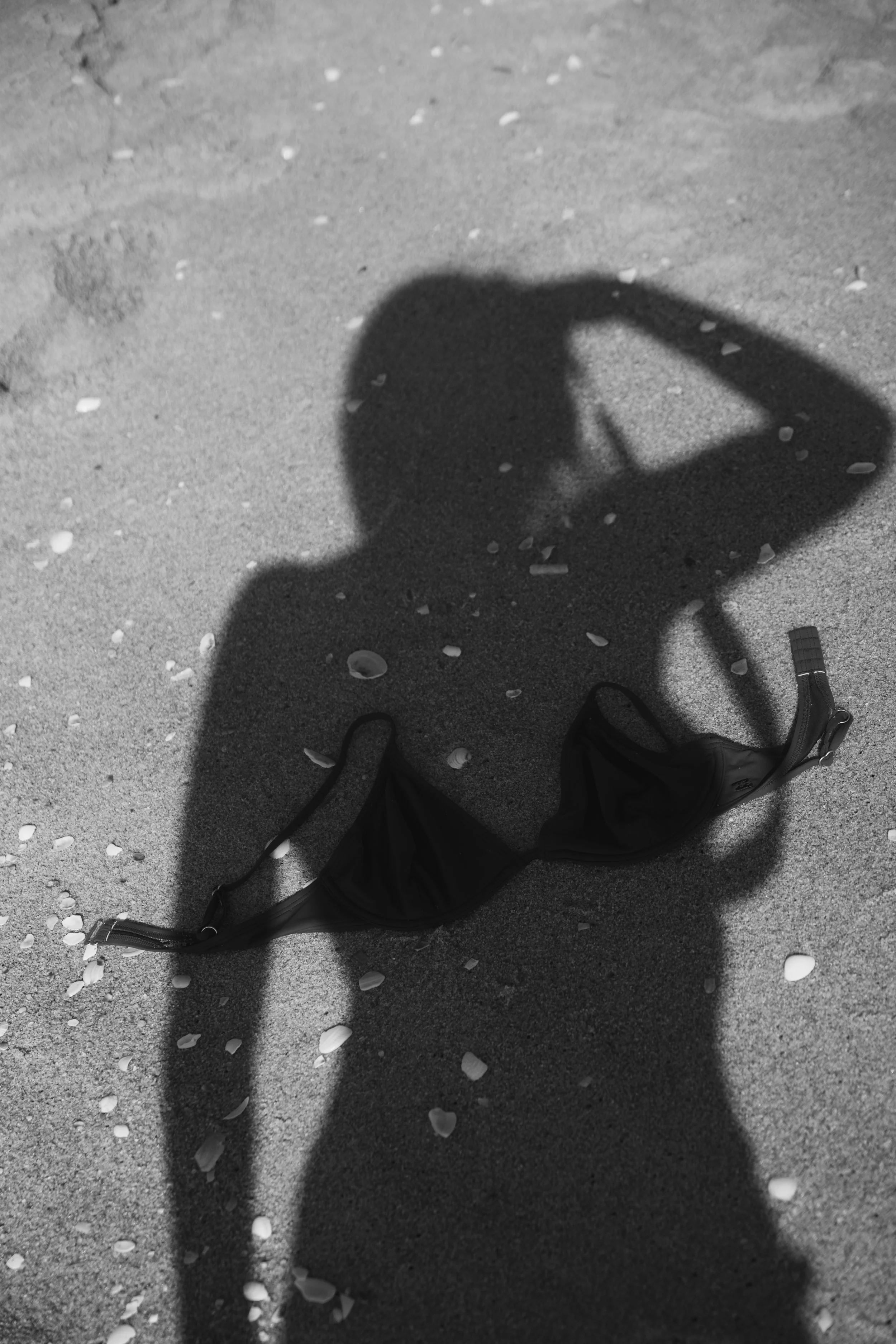 creative photo of shadow and bikini