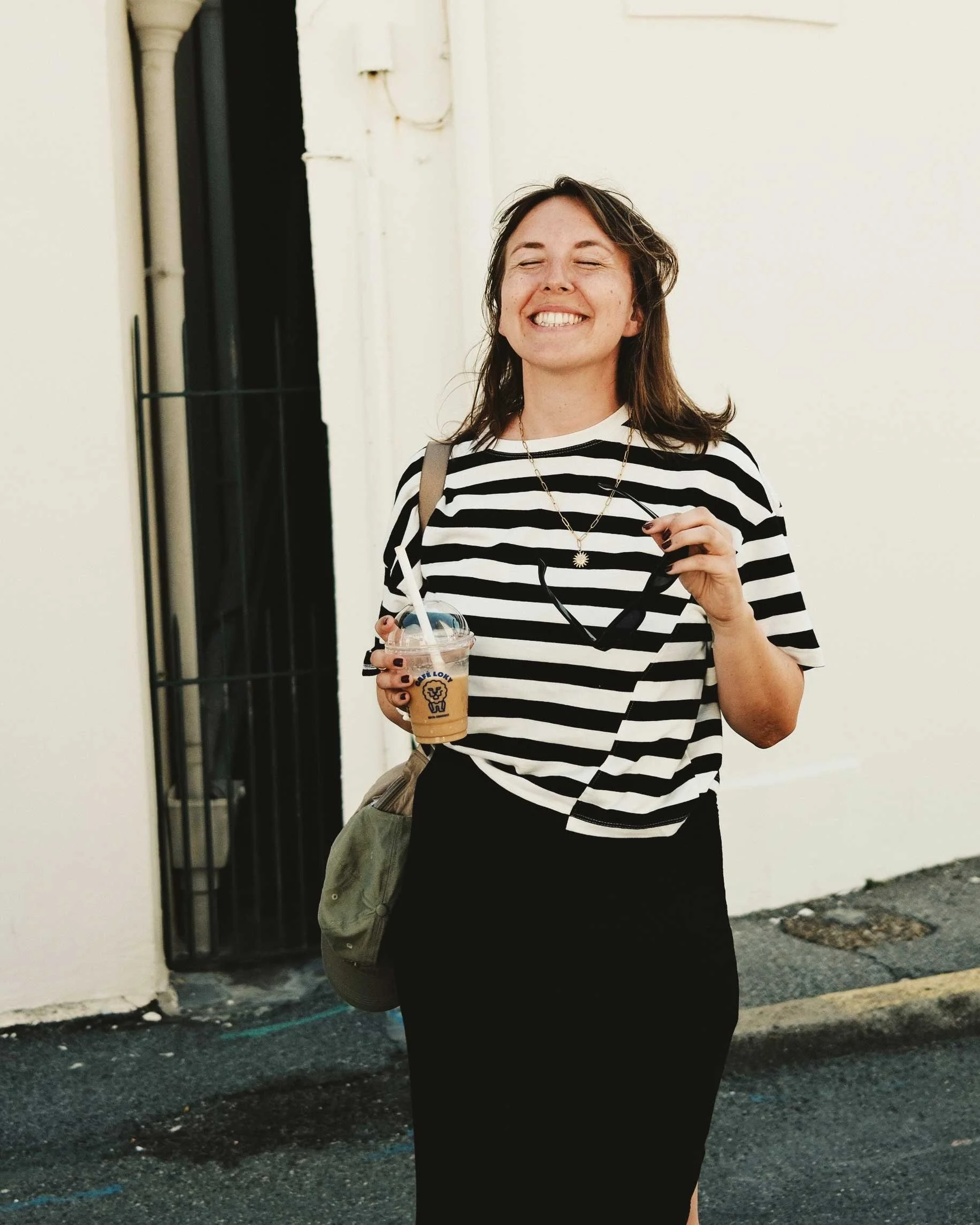 Portrait of Julia, honest and kind wedding photographer 