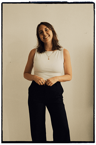 Portrait of Julia, wedding photographer based in Leipzig, Germany, working across Europe