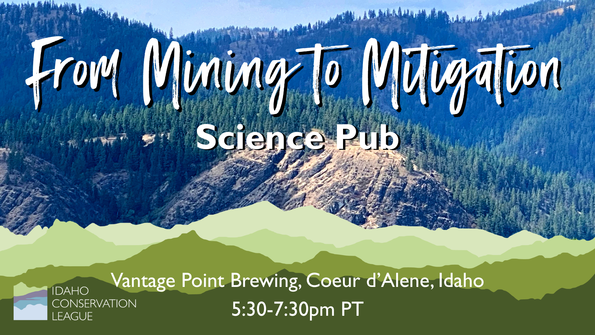 From Mining to Mitigation: A Science Pub- Coeur d'Alene, ID