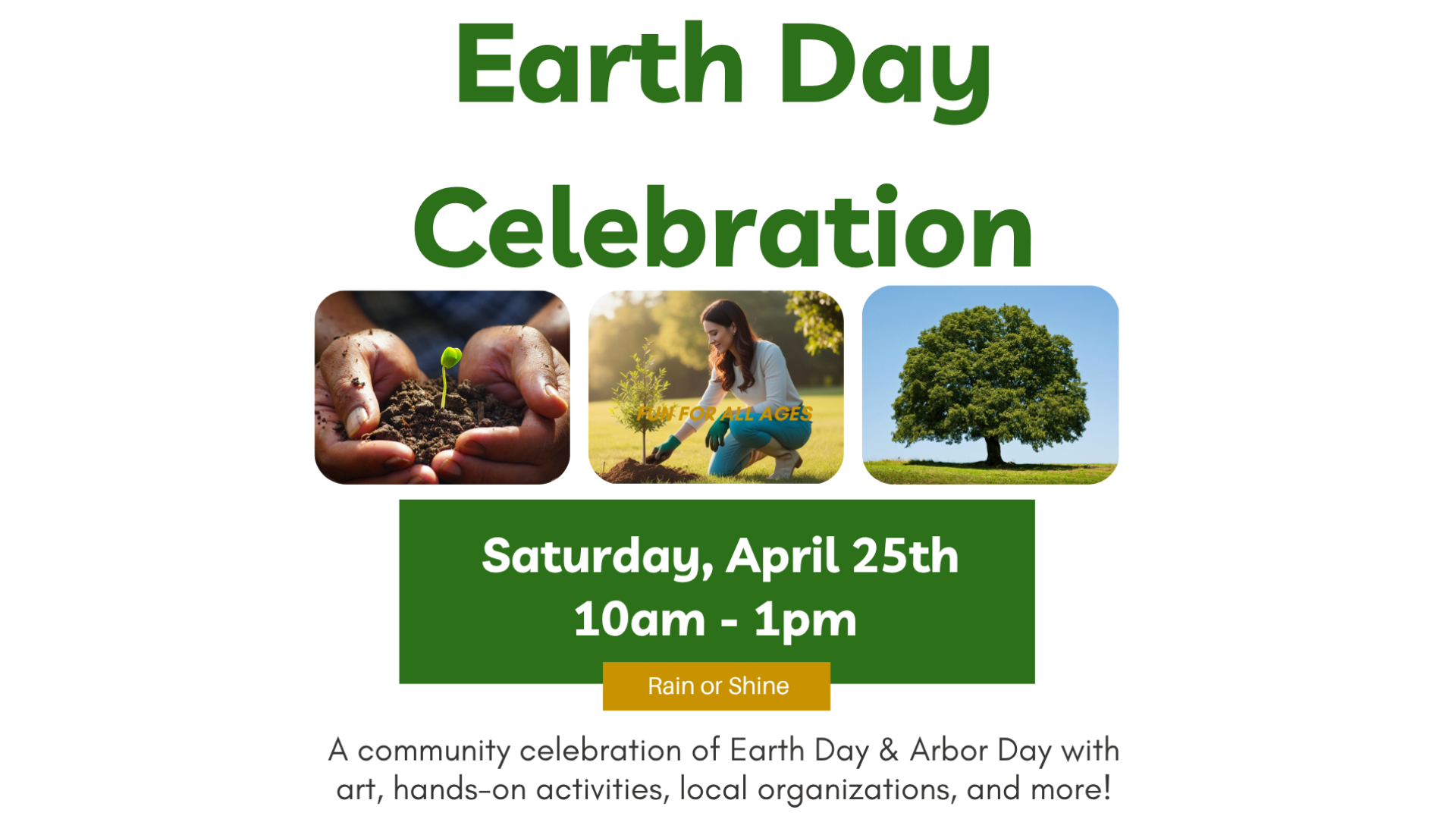 East Bonner County Library Earth Day Celebration- Sandpoint, ID