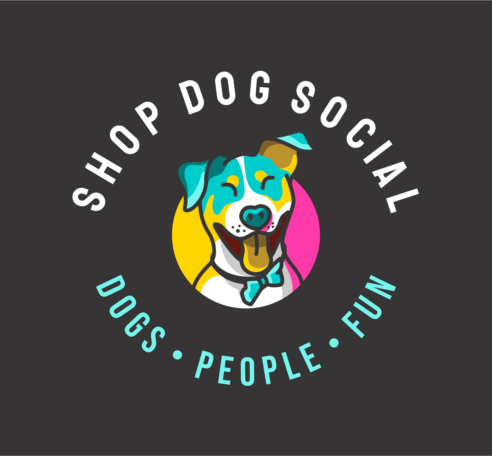 Shop Dog Social Logo