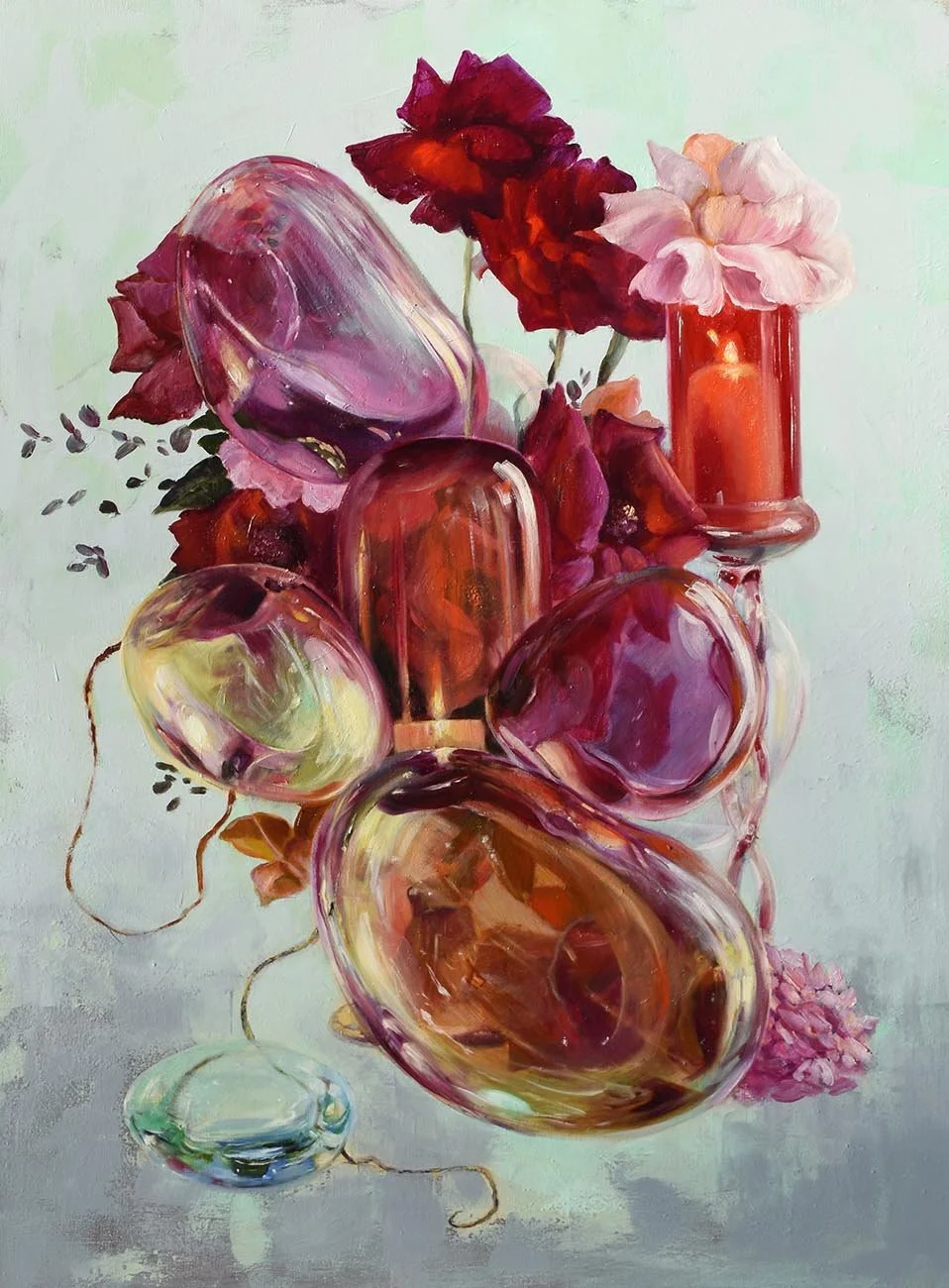 nina-koba-canadian-federation-artist-flowers-collection-pebbles.jpg