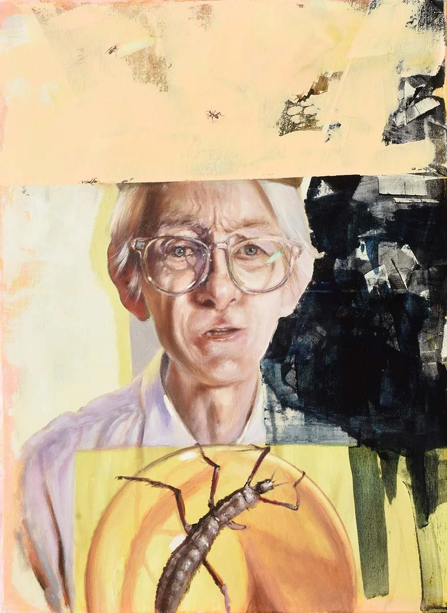 Auntie Althea Oil on Canvas artwork from British Columbia Artist Nina Koba