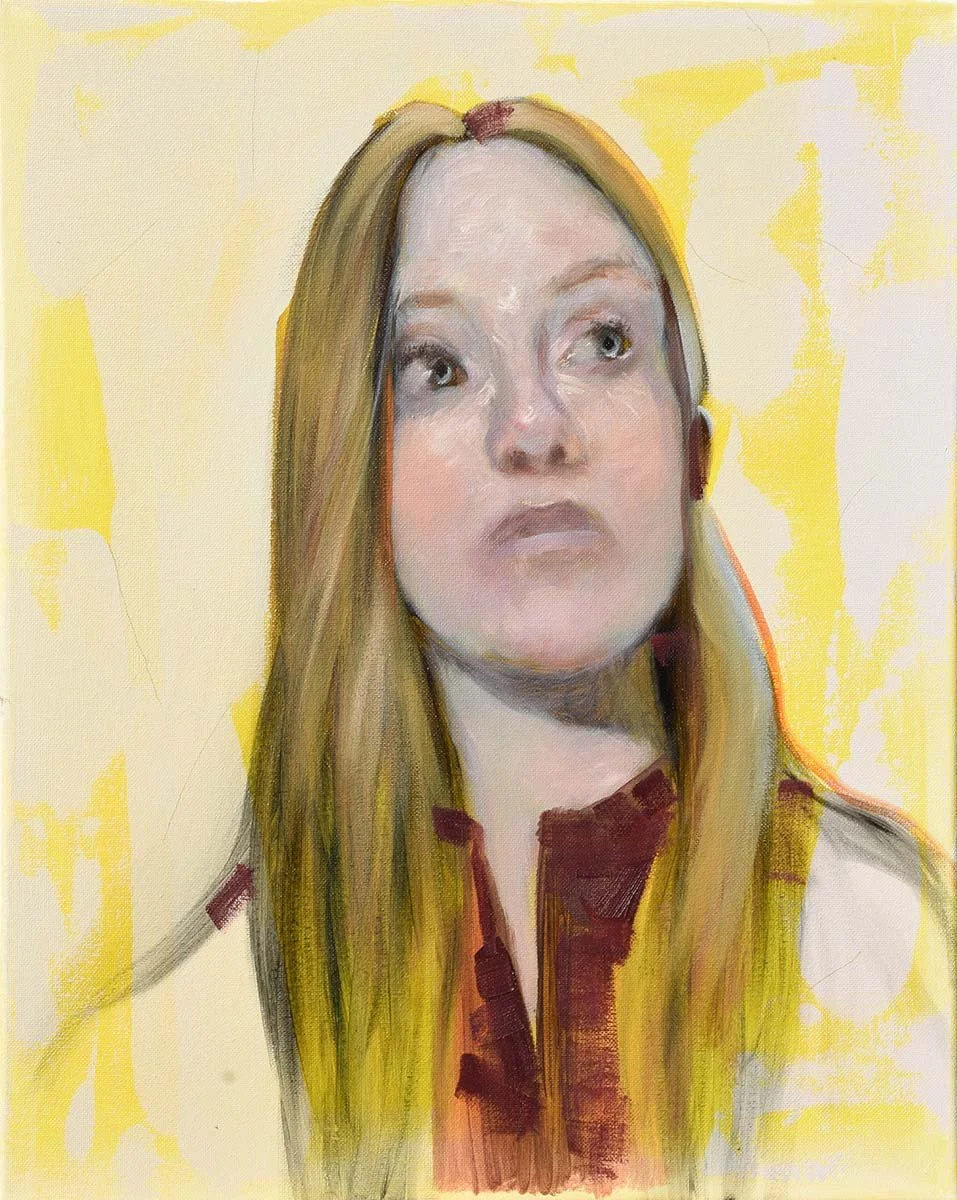 Original oil on canvas artwork from my personal collection Faces of TikTok