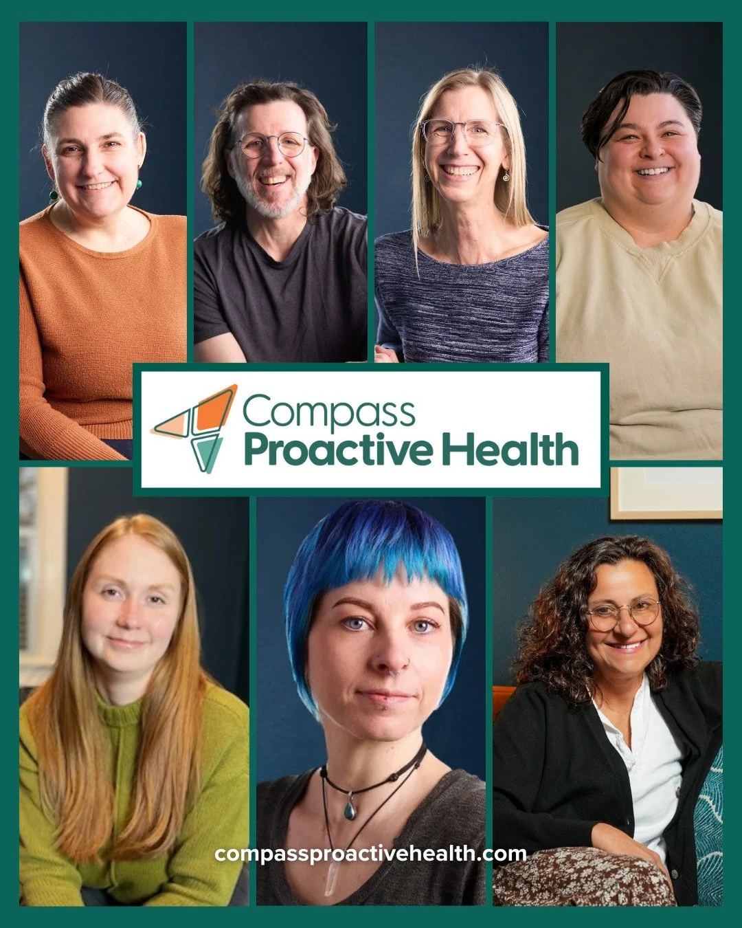 Your health doesn't fit neatly into one box, and neither does our team.

At Compass Proactive Health, our practitioners bring different specialties, perspectives, and approaches to care, with one shared goal: helping you feel better, move better, and