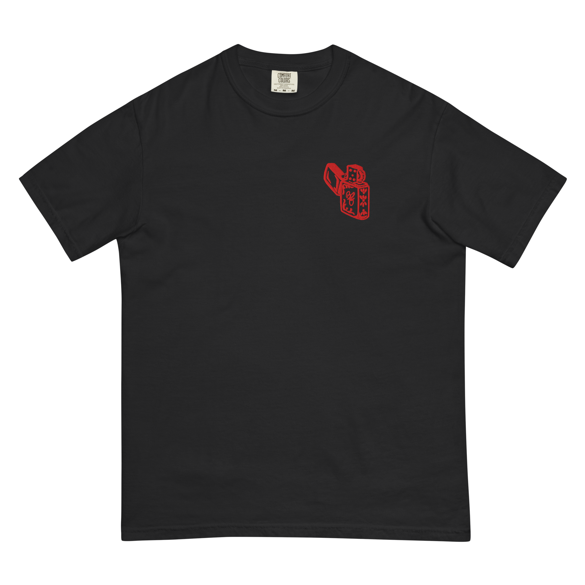 Flip Lighter Embroidered Unisex Shirt