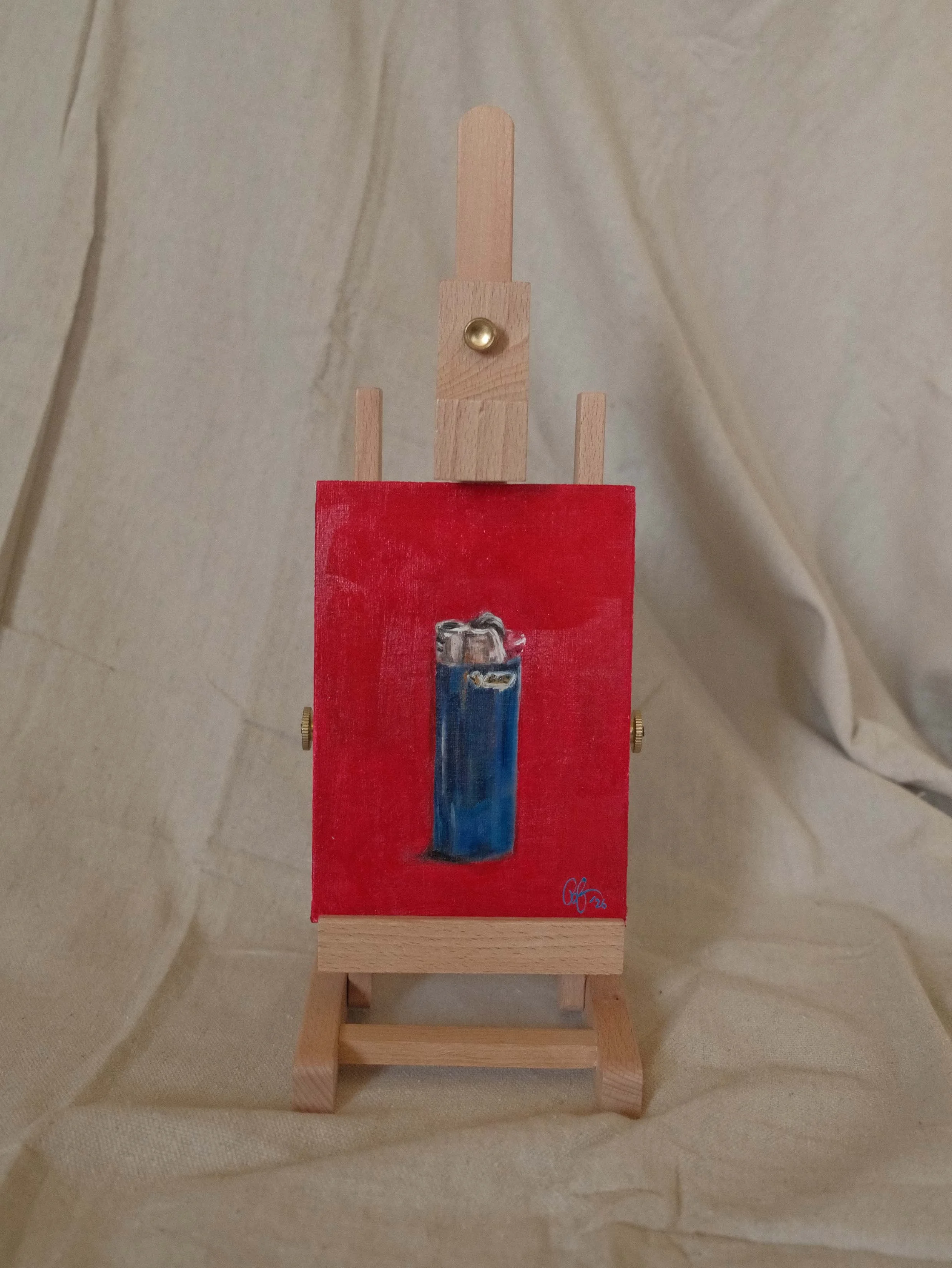 Daily Painting 4 of 8 - Oil on 5x8" Canvas Board