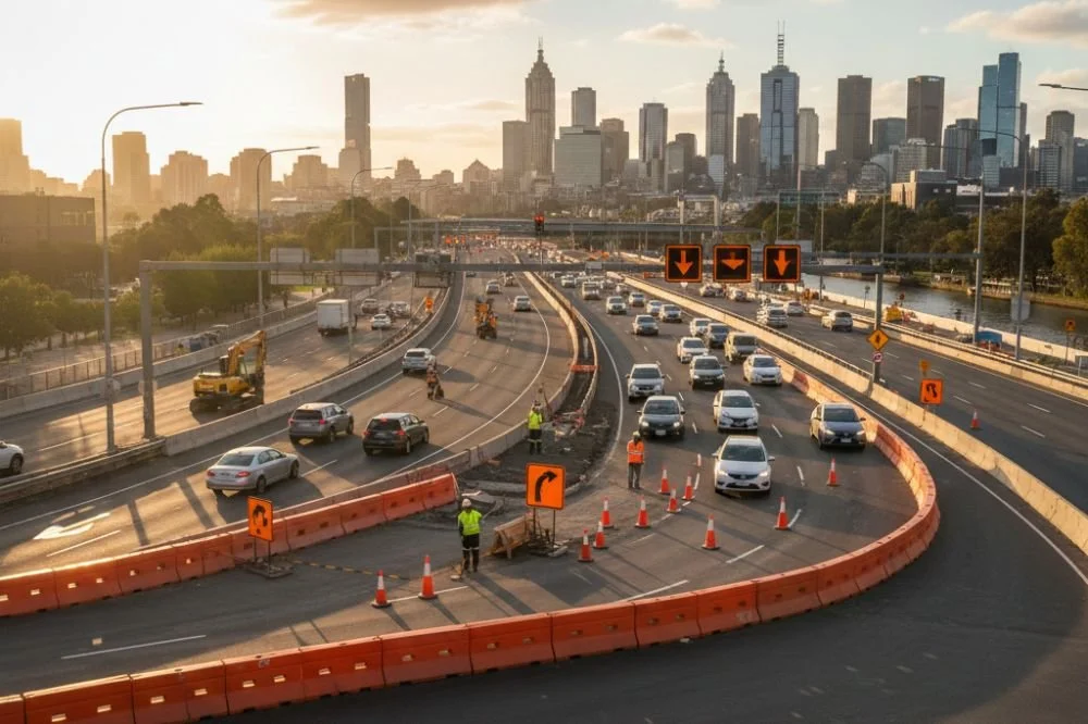 Your Roadwork Traffic Plan Checklist for Melbourne Contractors