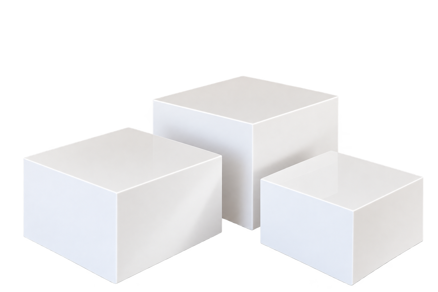 location-presentoirs-cubes-blancs-trois-tailles-maison-rilo