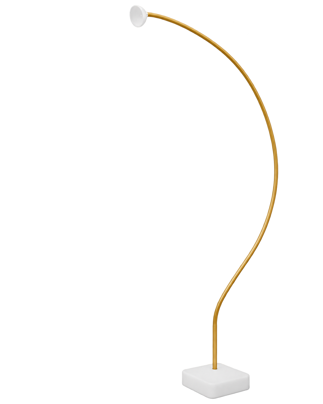 Arche décorative polyvalente de 150 cm au design asymétrique et aux lignes fluides, proposée à la location pour mariages, anniversaires et événements en Normandie