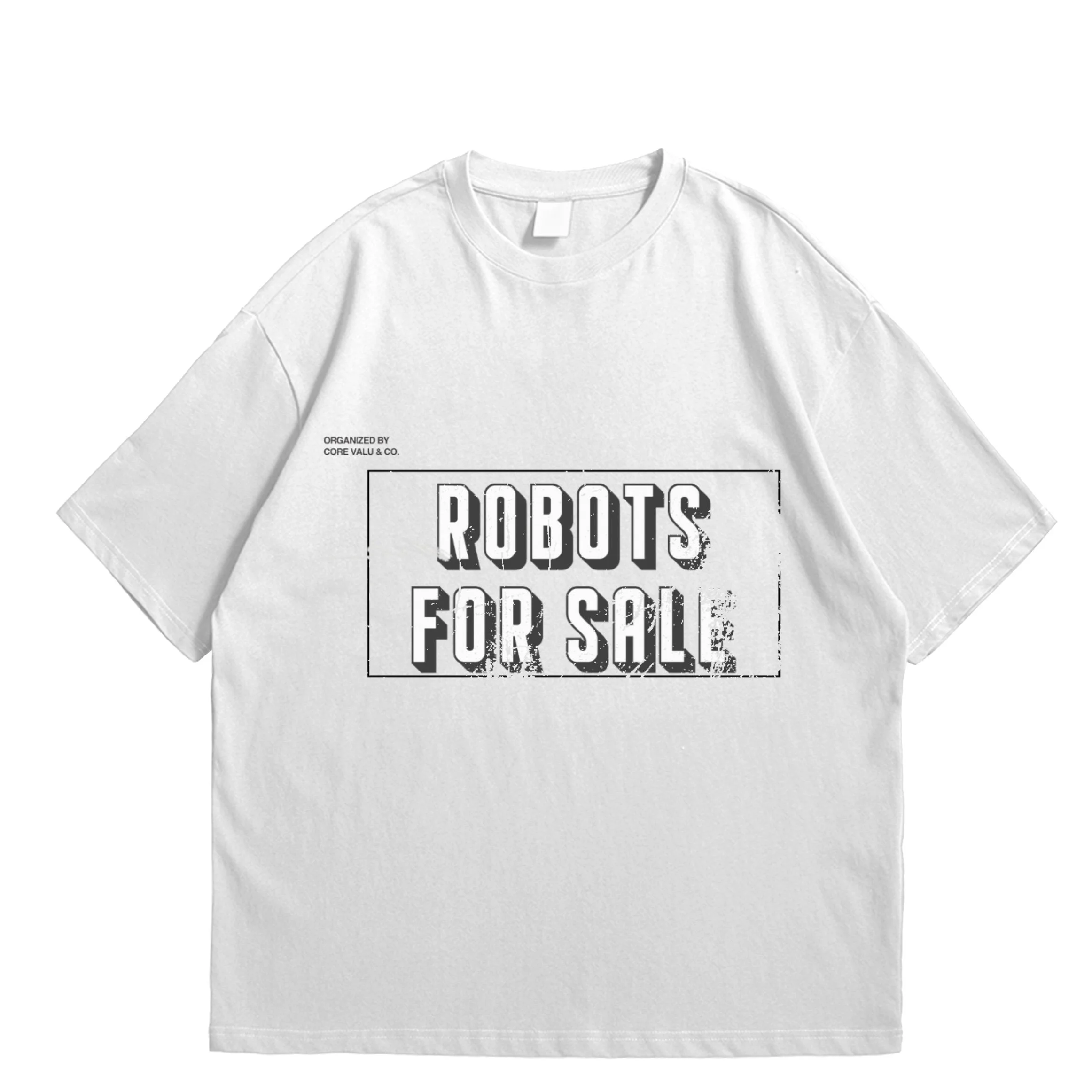 Robot Sale T-Shirt (White)