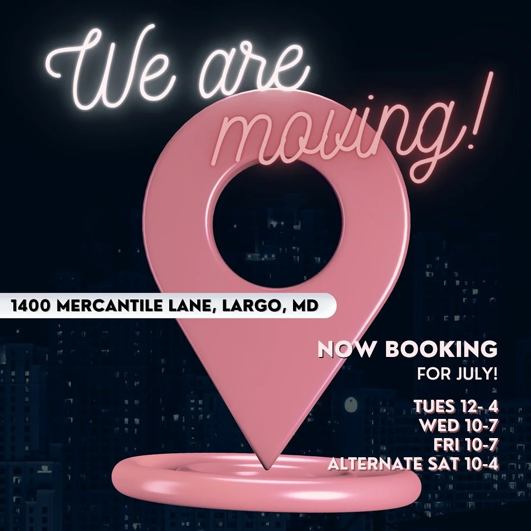 ✨ We&rsquo;re Moving! ✨
Starting July 1st, BTE Luxe will be glowing from a brand new location in Largo, MD 💕📍

📍1400 Mercantile Lane, Largo, MD
💻 Now booking July appointments!
🗓️ New Hours:
Tues 12&ndash;4 | Wed 10&ndash;7 | Fri 10&ndash;7 | Al