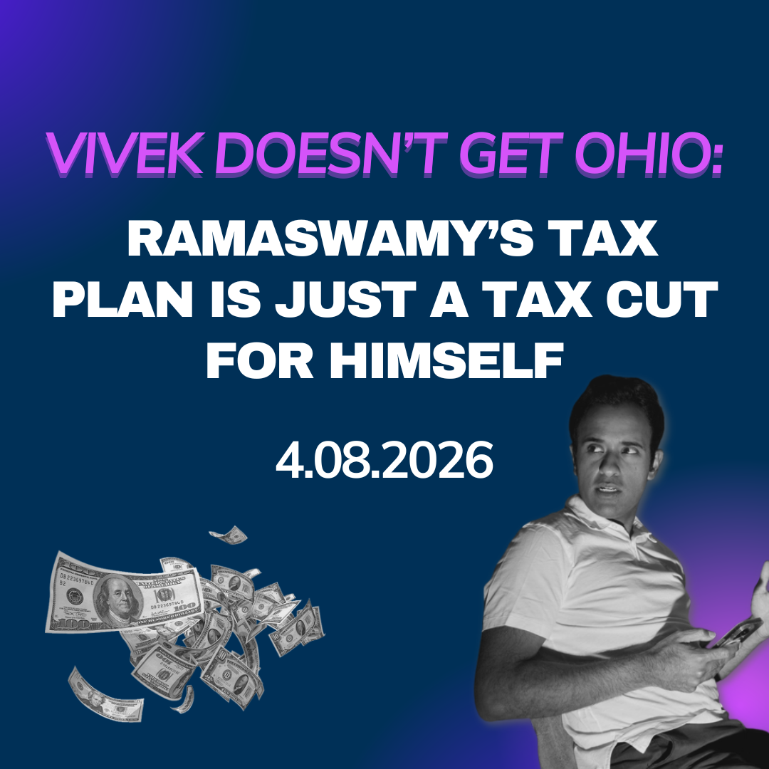 Vivek's tax plan is for himself press cover.png