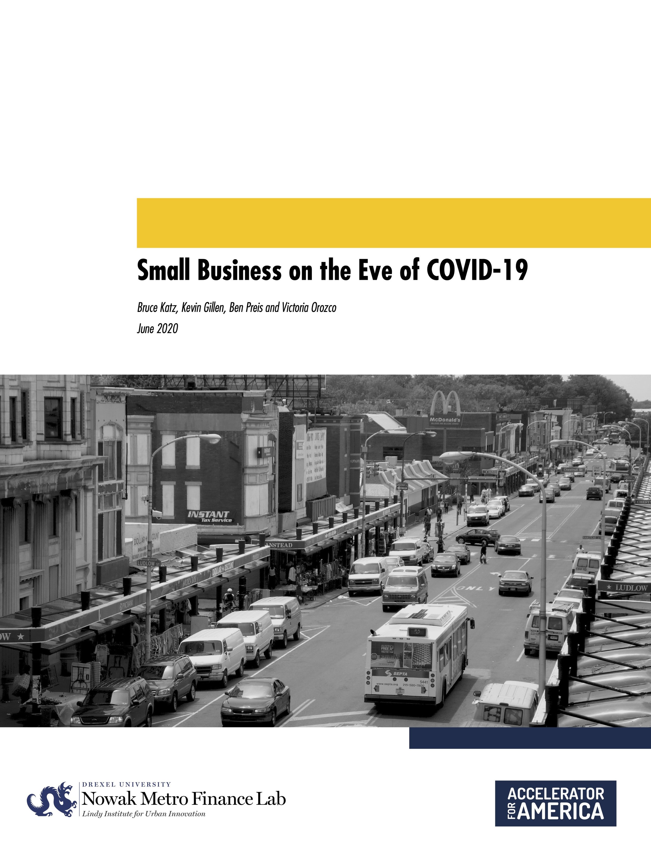 Small Business on the Eve of COVID-19 Report
