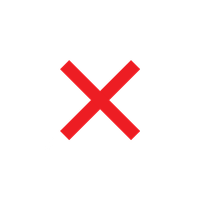 Black background with a white smoking pipe, a red 'X' over it