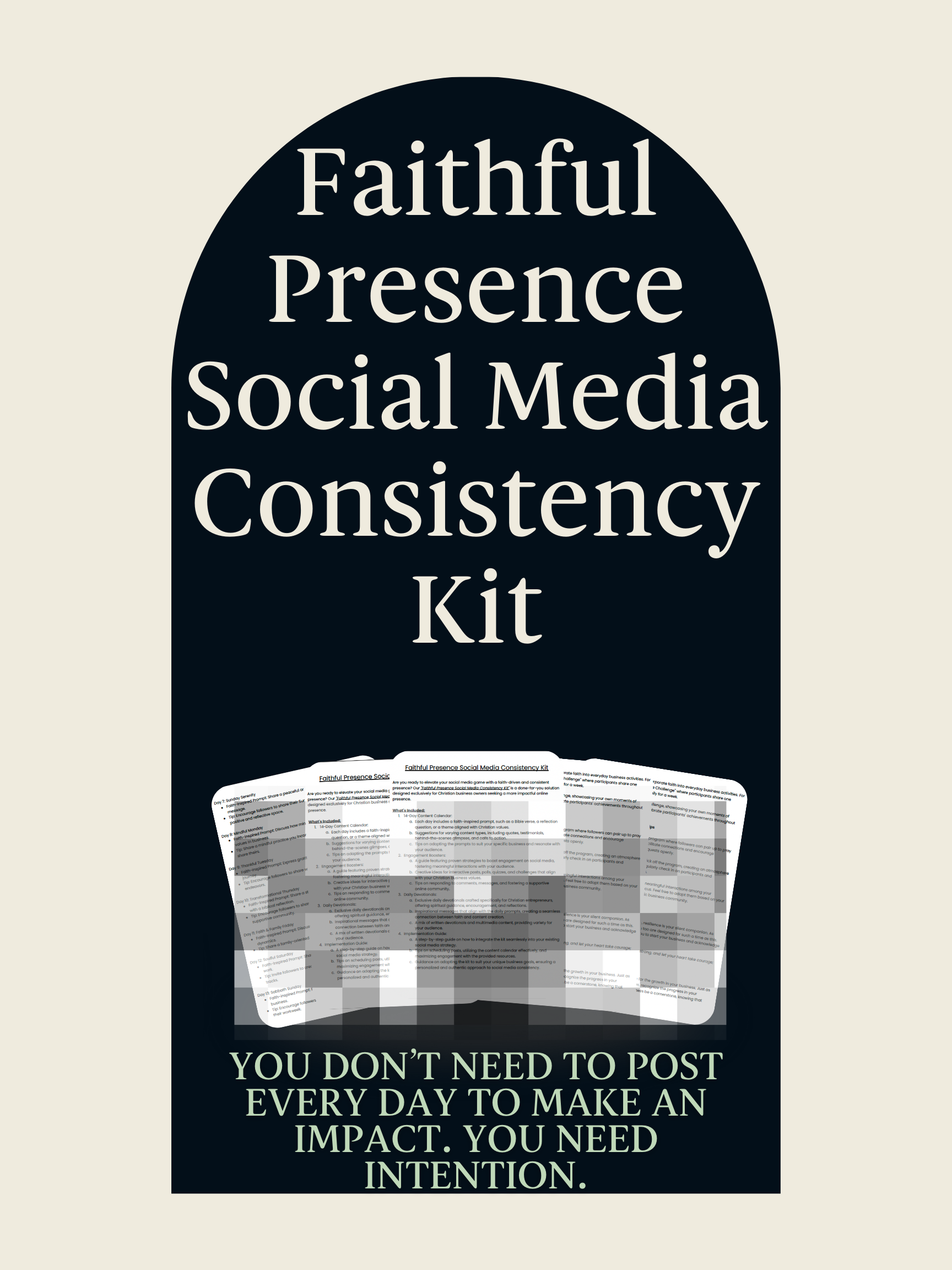 Faithful Presence Social Media Consistency Kit