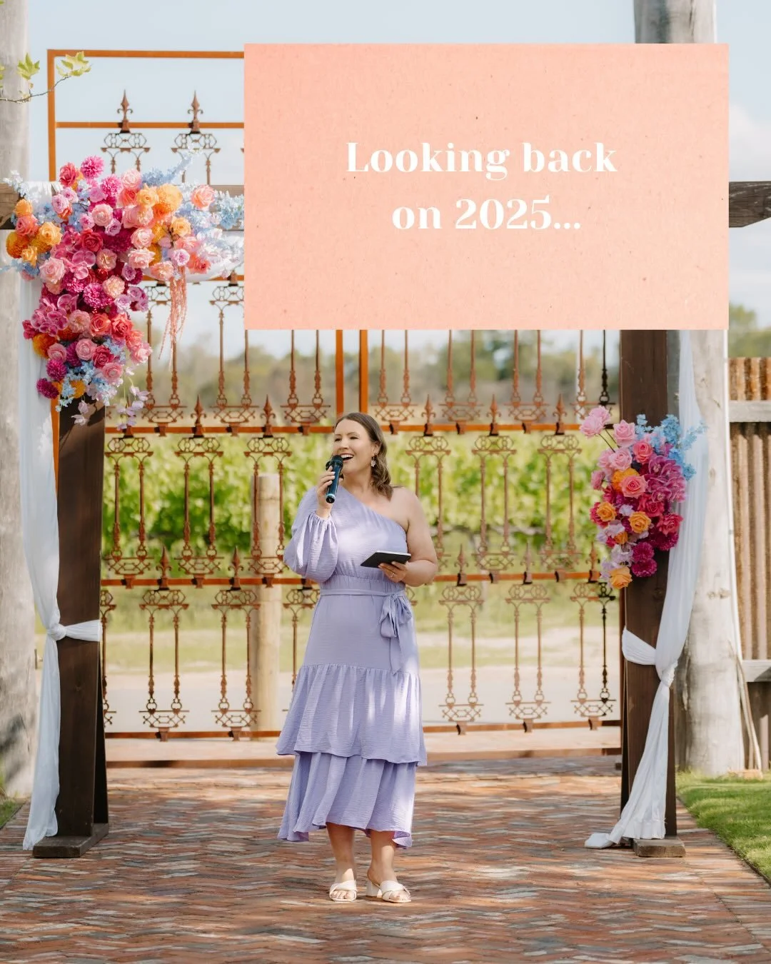 Thank you 2025. 🩷

And thank you @everlast_creative for the snap and @moon_of_floral for the blooms. 💜