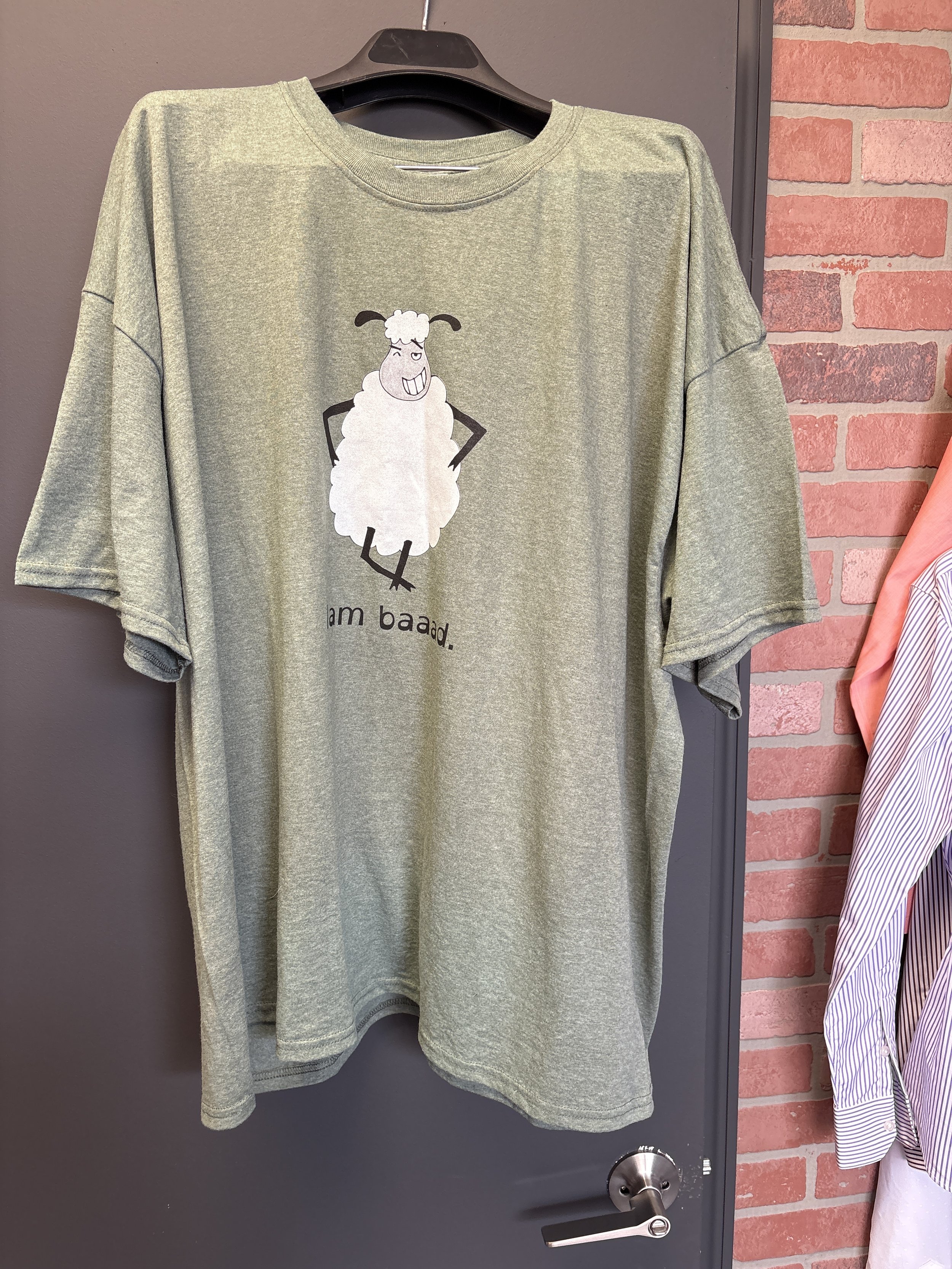Green “I am baaad” shirt 3xl