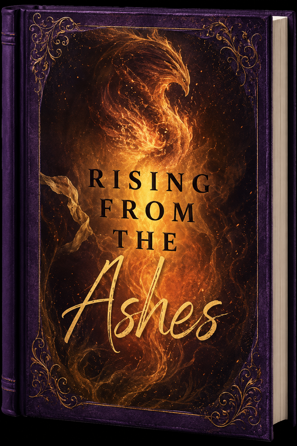 Rising from the Ashes Hardcover Novel