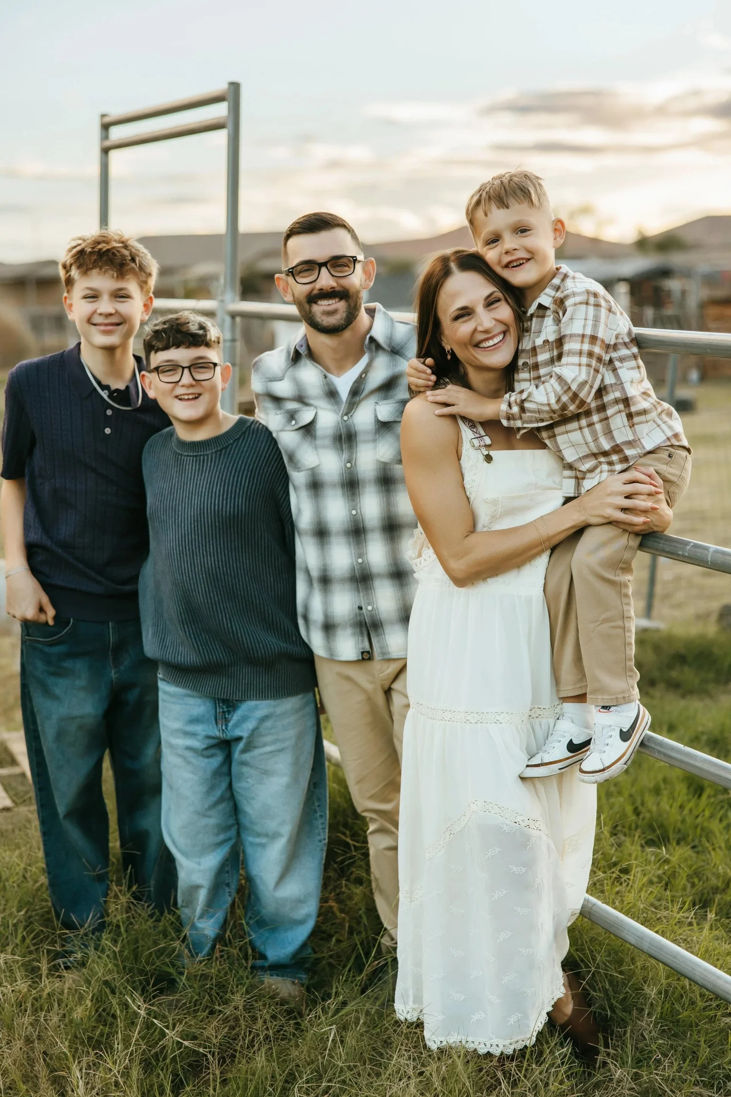 Blake, Sheena, Tristan, Brayden and Harrison · State 48 Water family