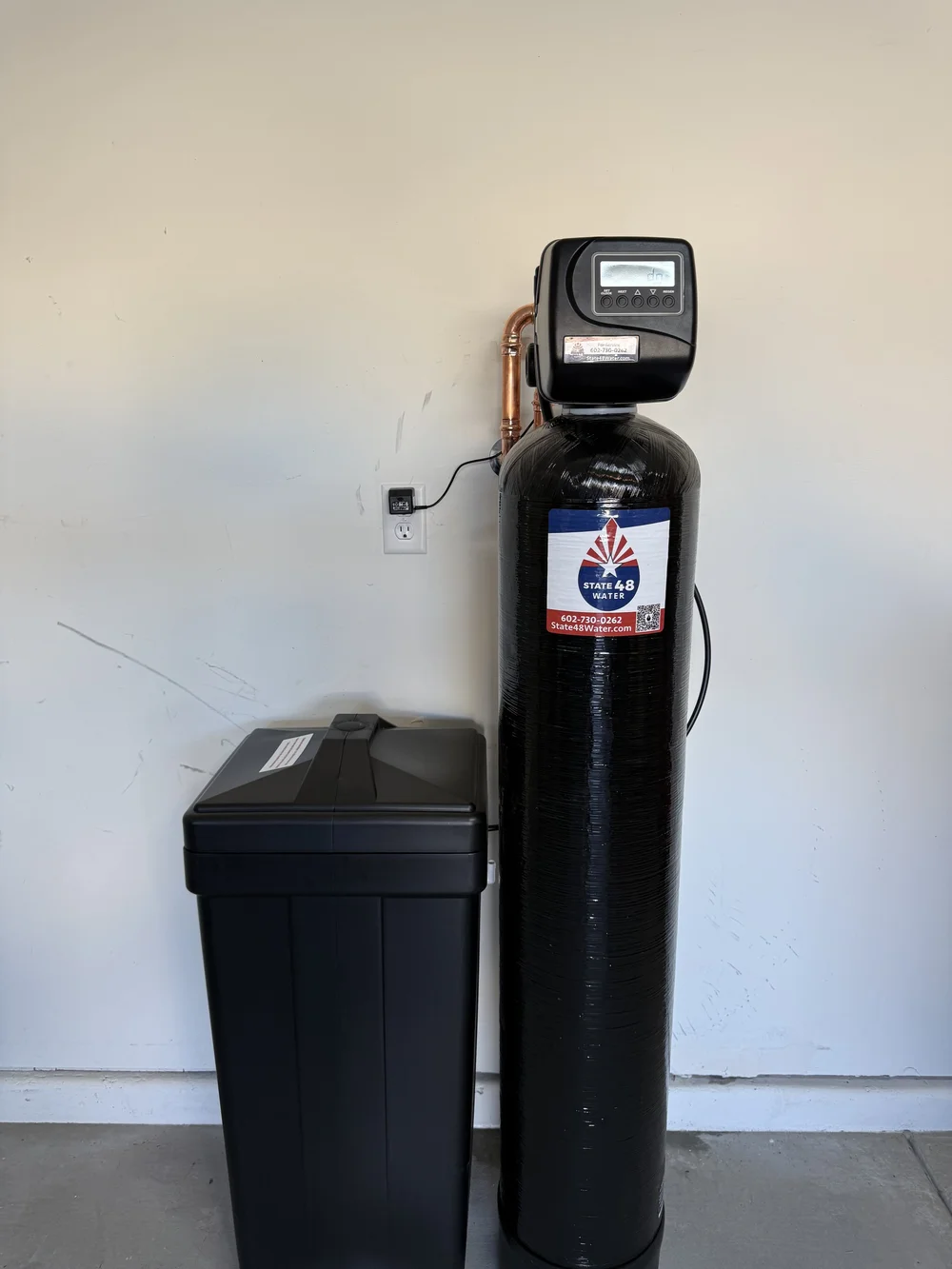 S48 Water Softener installation