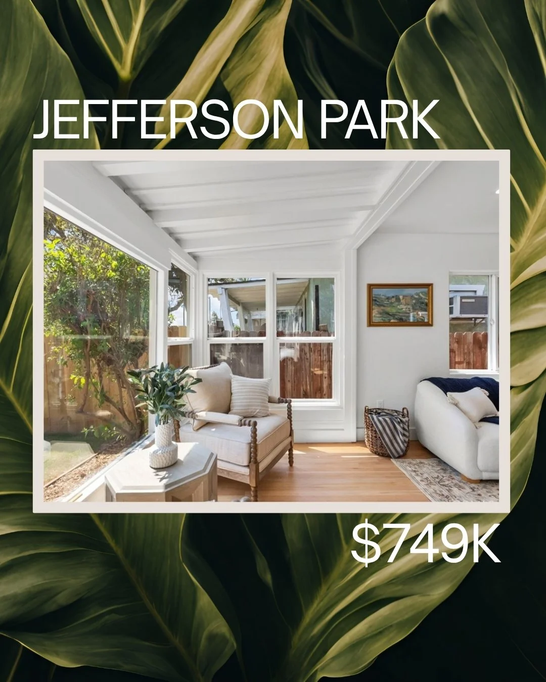 Cute home in Los Angeles under $1 million located in Jefferson Park