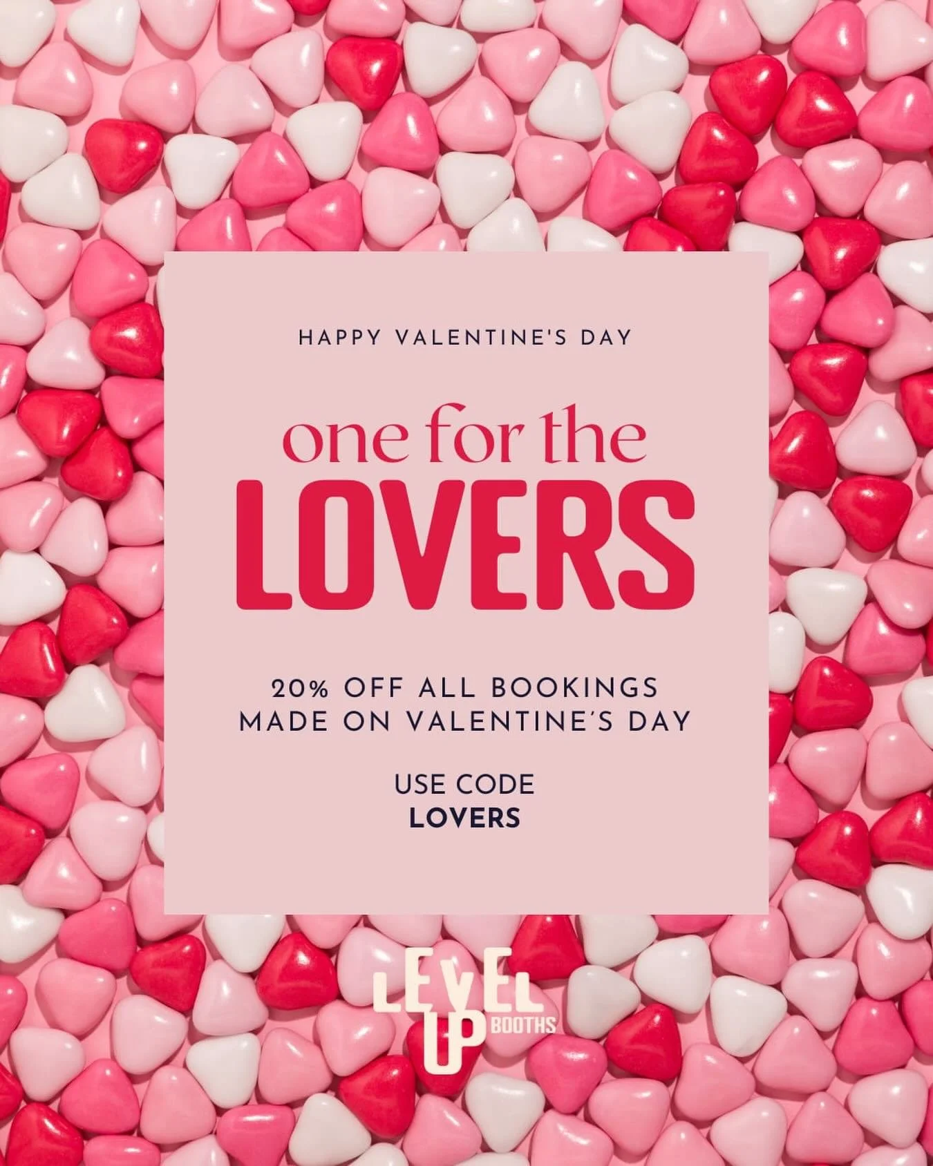 Love is in the air&hellip; are so are the savings! 🚨 VALENTINE&rsquo;S FLASH SALE! 🚨

Stop scrolling and start posing! Get 20% OFF any photo or video booth booking when you lock it in TODAY.

Whether it&rsquo;s for a 2026 wedding, a milestone birth