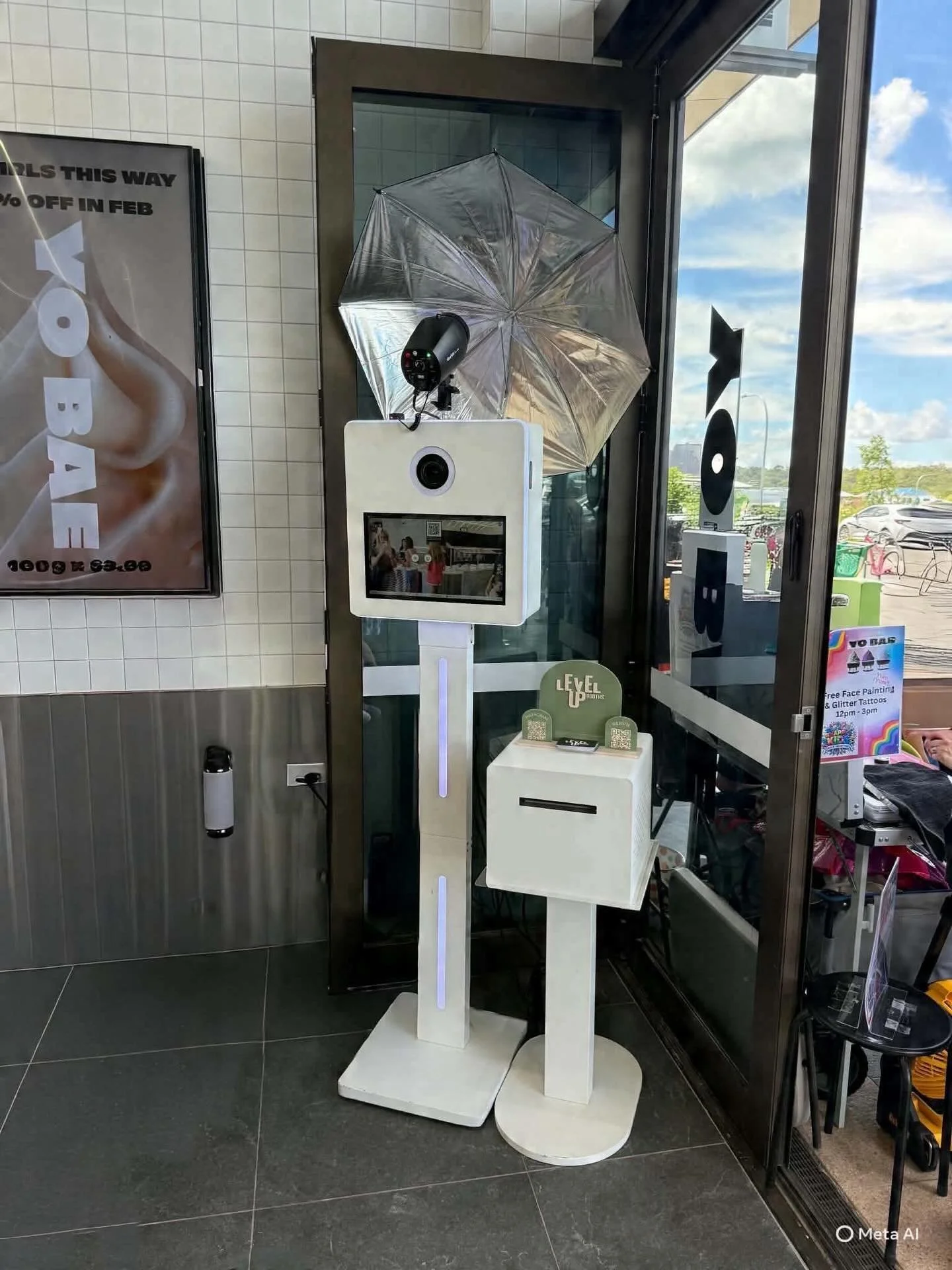 Your event just got a whole lot better 😏📸 
Level Up Photobooths is here to bring the vibes, the laughs, and the memories you&rsquo;ll actually keep.
Trust us&hellip; your guests won&rsquo;t leave the booth 😂
DM to book 🎉  #eventplanning #photoboo