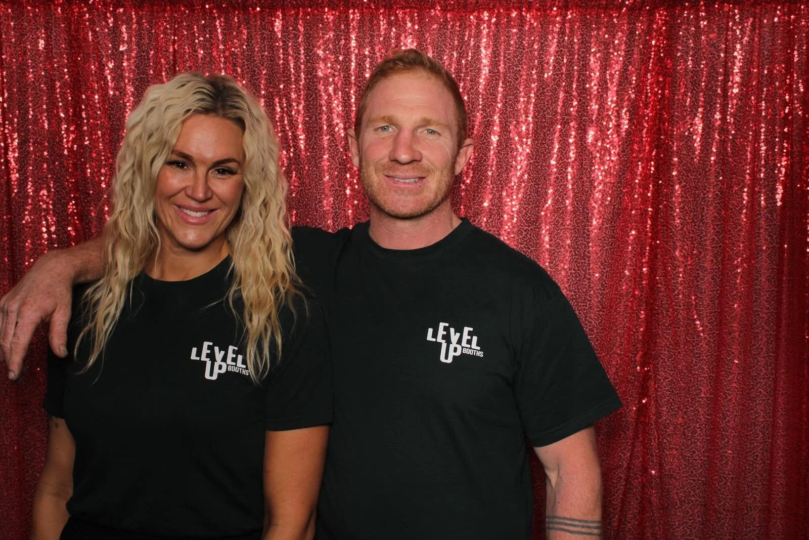 About Us
At Level Up Booths, we believe every event deserves an unforgettable experience. Behind the cameras, backdrops, and big smiles are Heidi and Joel&mdash;the team passionate about helping people celebrate life&rsquo;s best moments.
What starte