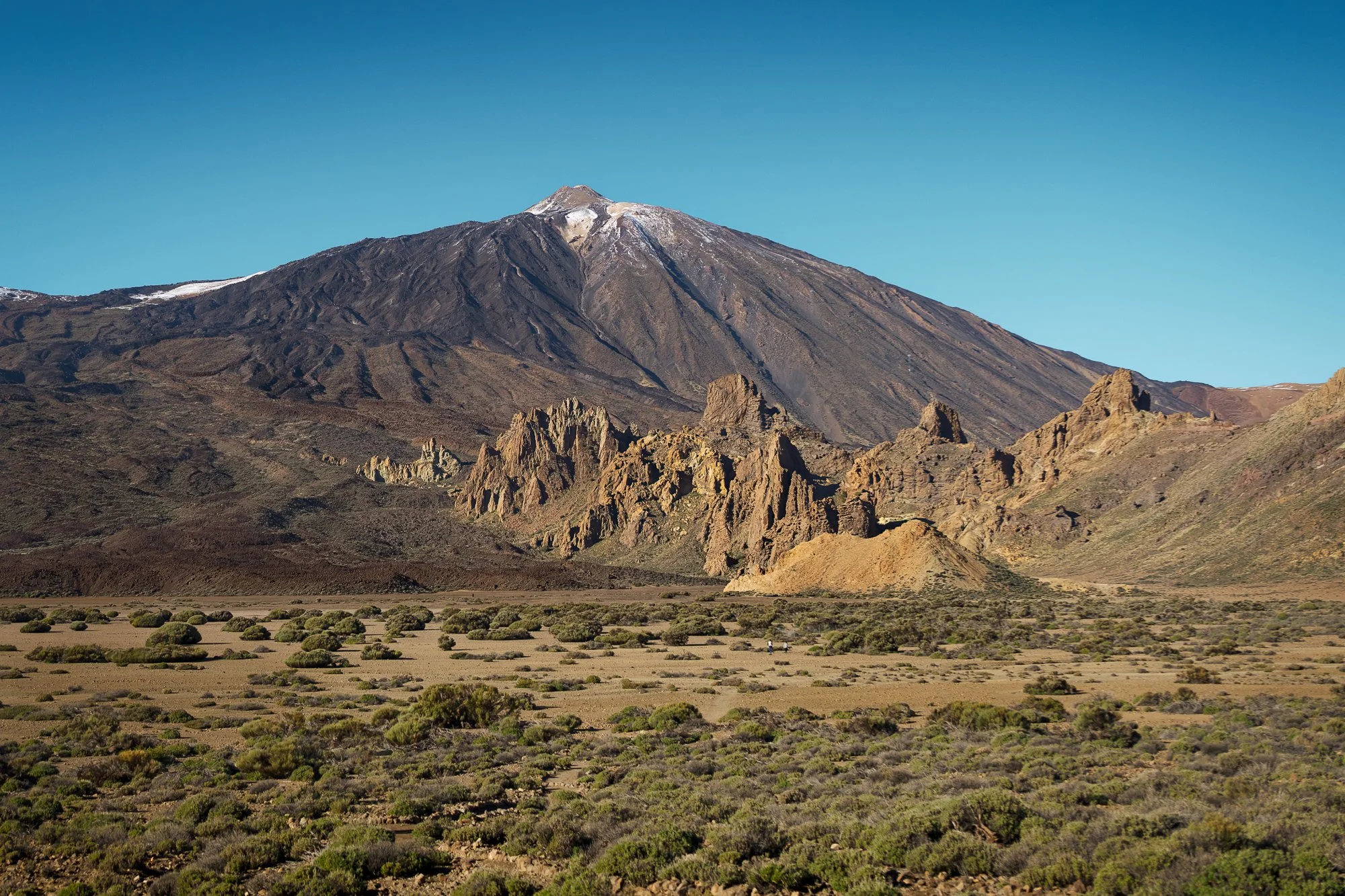 Teide from afar; higest mountain in Spain - Tenerife