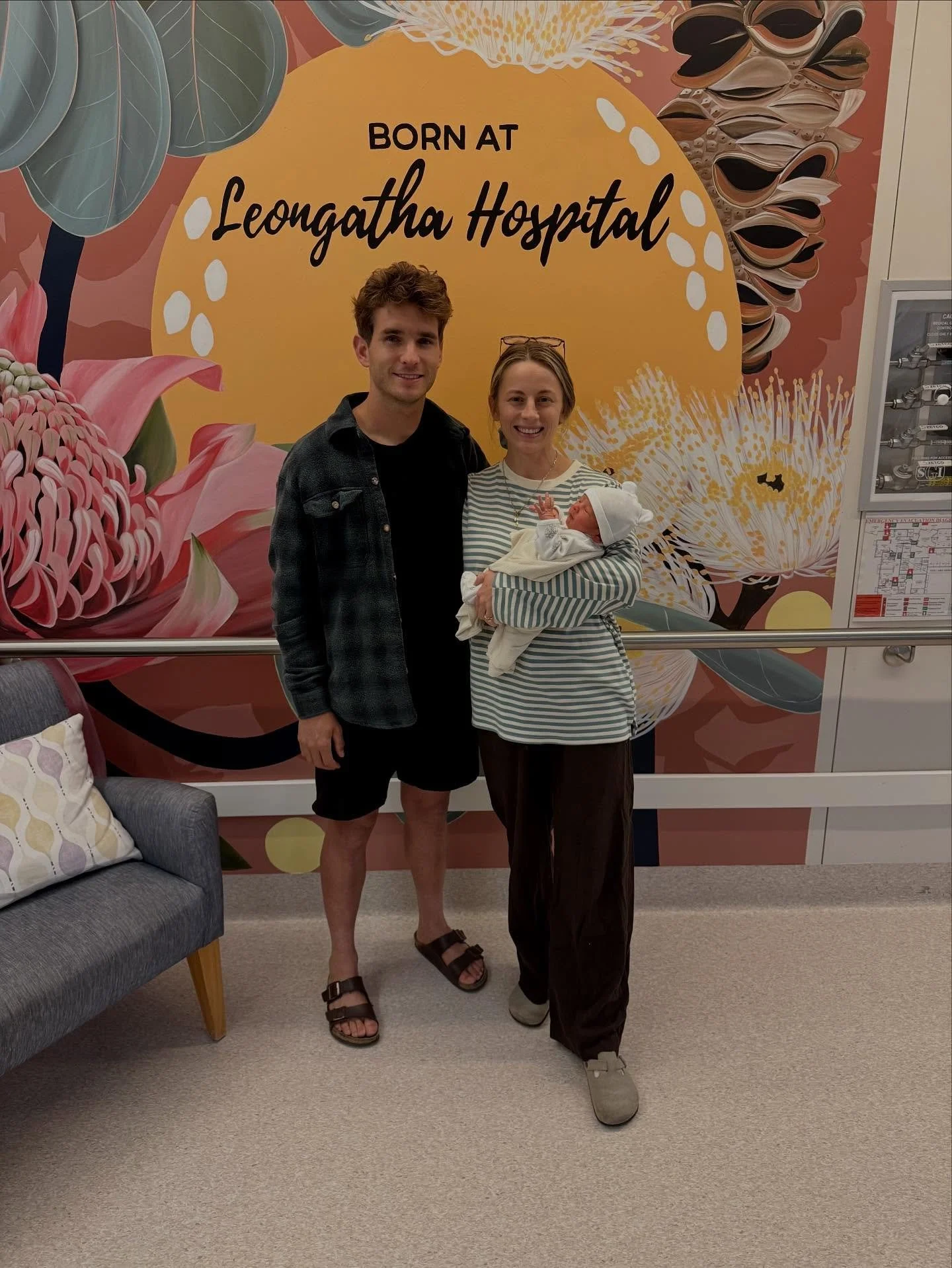 Congratulations to these two on the arrival of their beautiful baby boy Miller @jaidenlahey @kylewebster96 
💙💙💙💙