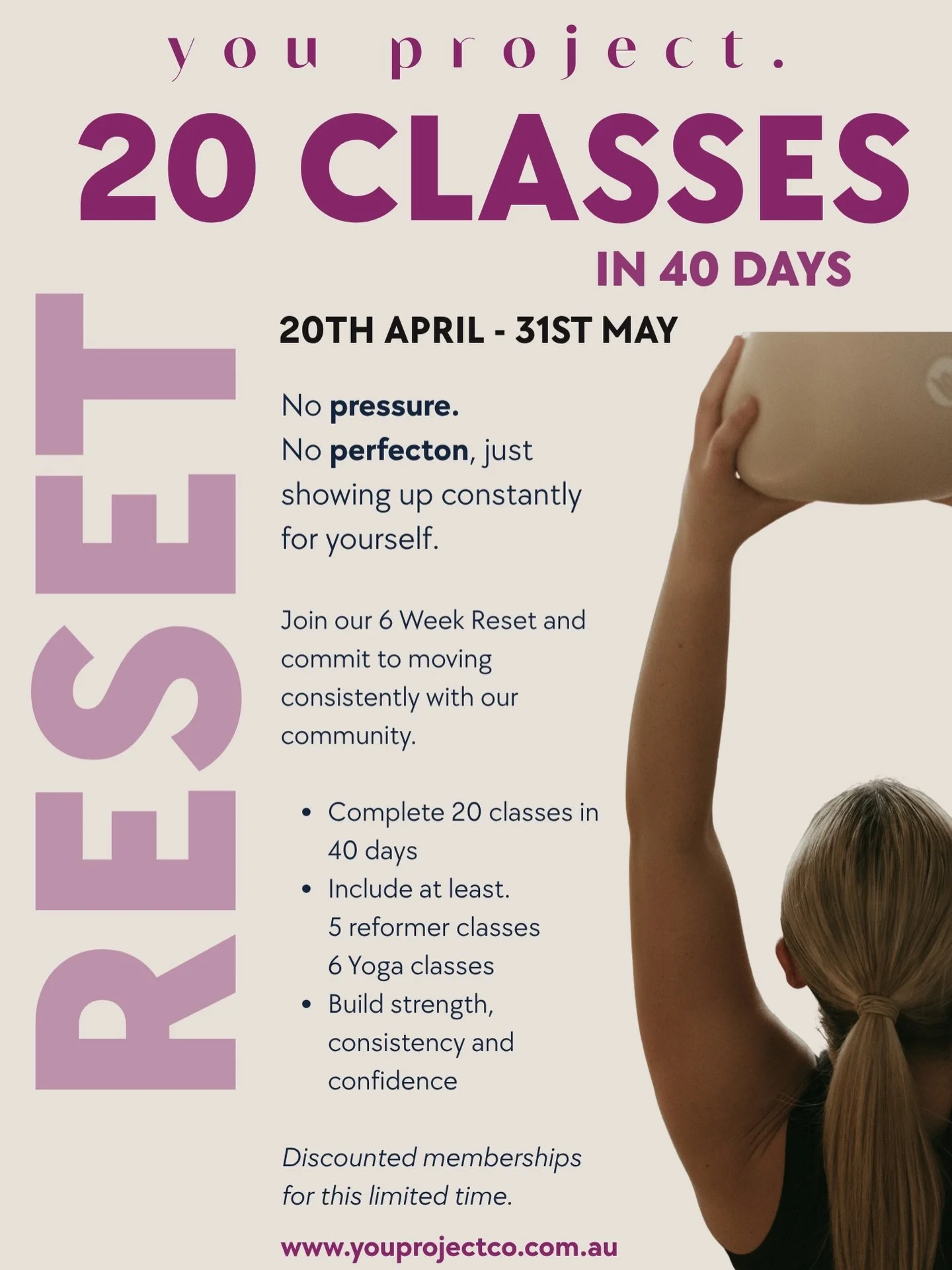 Our third RESET is here&hellip; and this one is going to be a little different 🤍

You may have already heard us chatting about it in the studio, and we&rsquo;re so excited to finally share it with you.

Here&rsquo;s what you need to know:
&bull; 20 