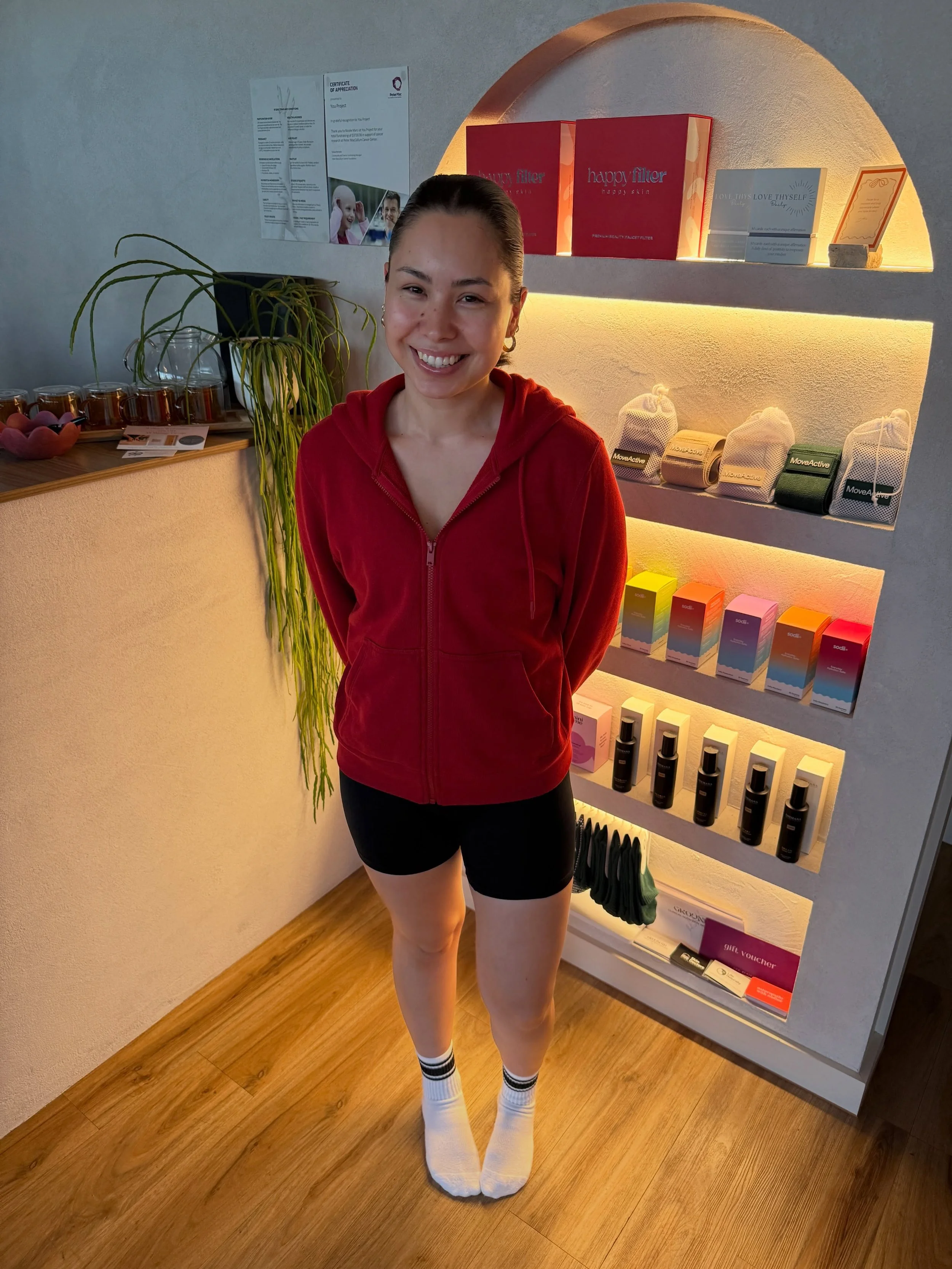This face will look very familiar to you all 🤭

You know you love Pilates when your hobby turns into a job. Beautiful Brax will be joining the team at YP 🫶🏻

You&rsquo;ll catch her covering for Ange this 
Thursday - 9:30am - Hot Mat Pilates 🔥

An