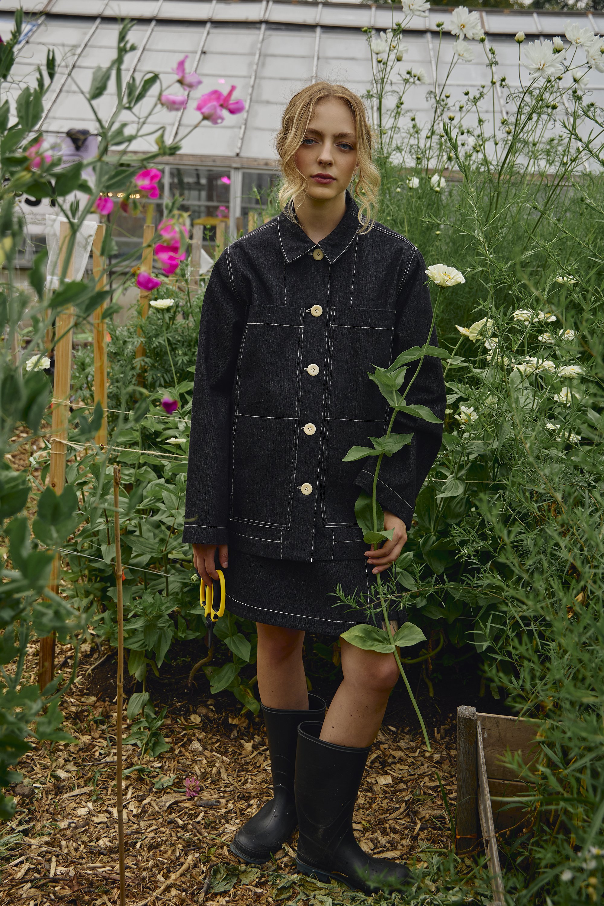 black denim skirt dark denim vest montreal designer odeyalo.jpg