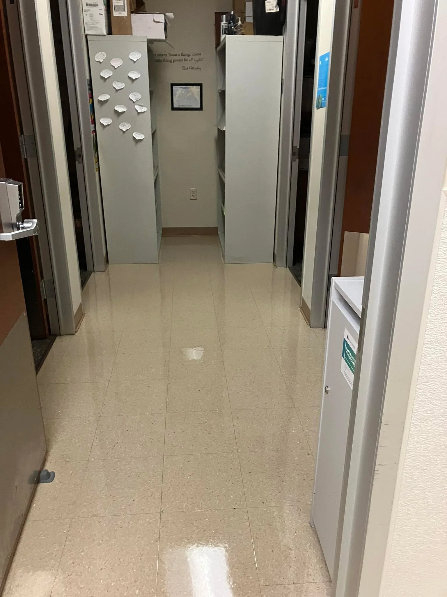Stripping and waxing floors entails removing aged wax and dirt accumulation, then applying a new protective coating, thereby restoring floors to a like-new appearance and safeguarding them from future damage.