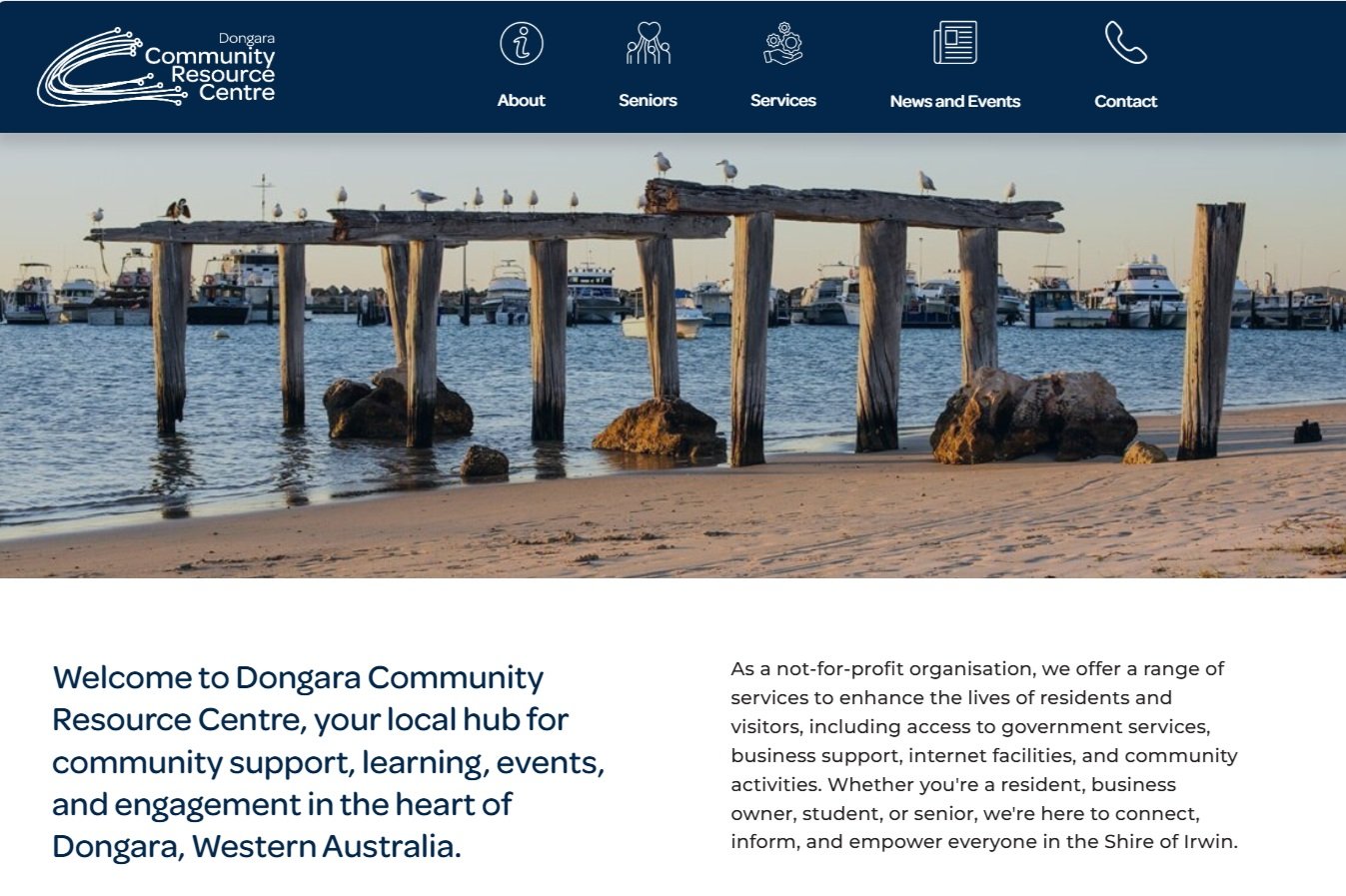 Dongara CRC Launches New Website to Better Serve the Community