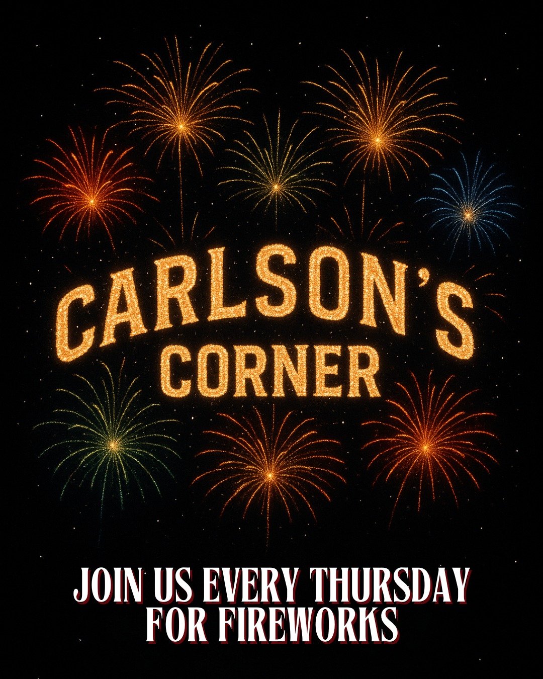 Every Thursday night, the sky lights up over the Jersey Shore. Join us at Carlson's Corner for fireworks by the beach, don't miss it! Homemade Sangria available too!!
.
.
.
#JerseyShore #FireworksNight #CarlsonsCorner #BeachVibes #ShoreThings #Summer