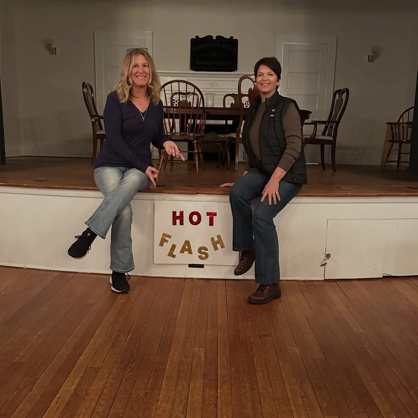 Hot Flash Comedy did not disappoint! 42 women, 1 brave man, and a whole lot of laughs made for an unforgettable night in Manasquan!

From menopause and menstruation to mental health, nothing was off limits, and the room was laughing from start to fin