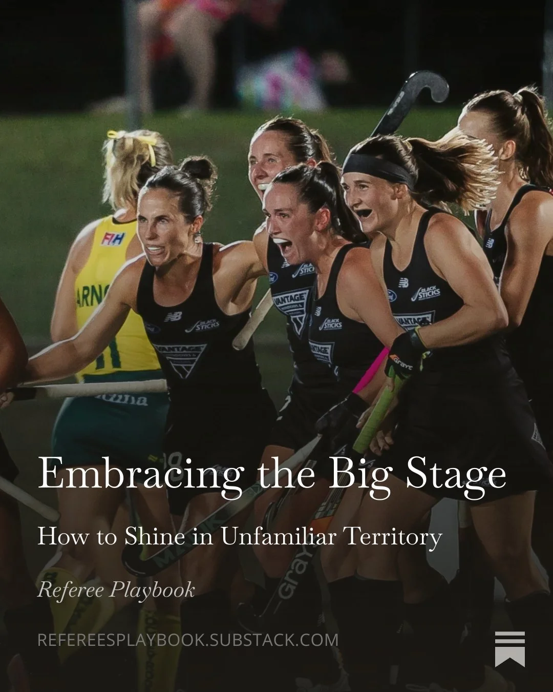 Embracing the Big Stage