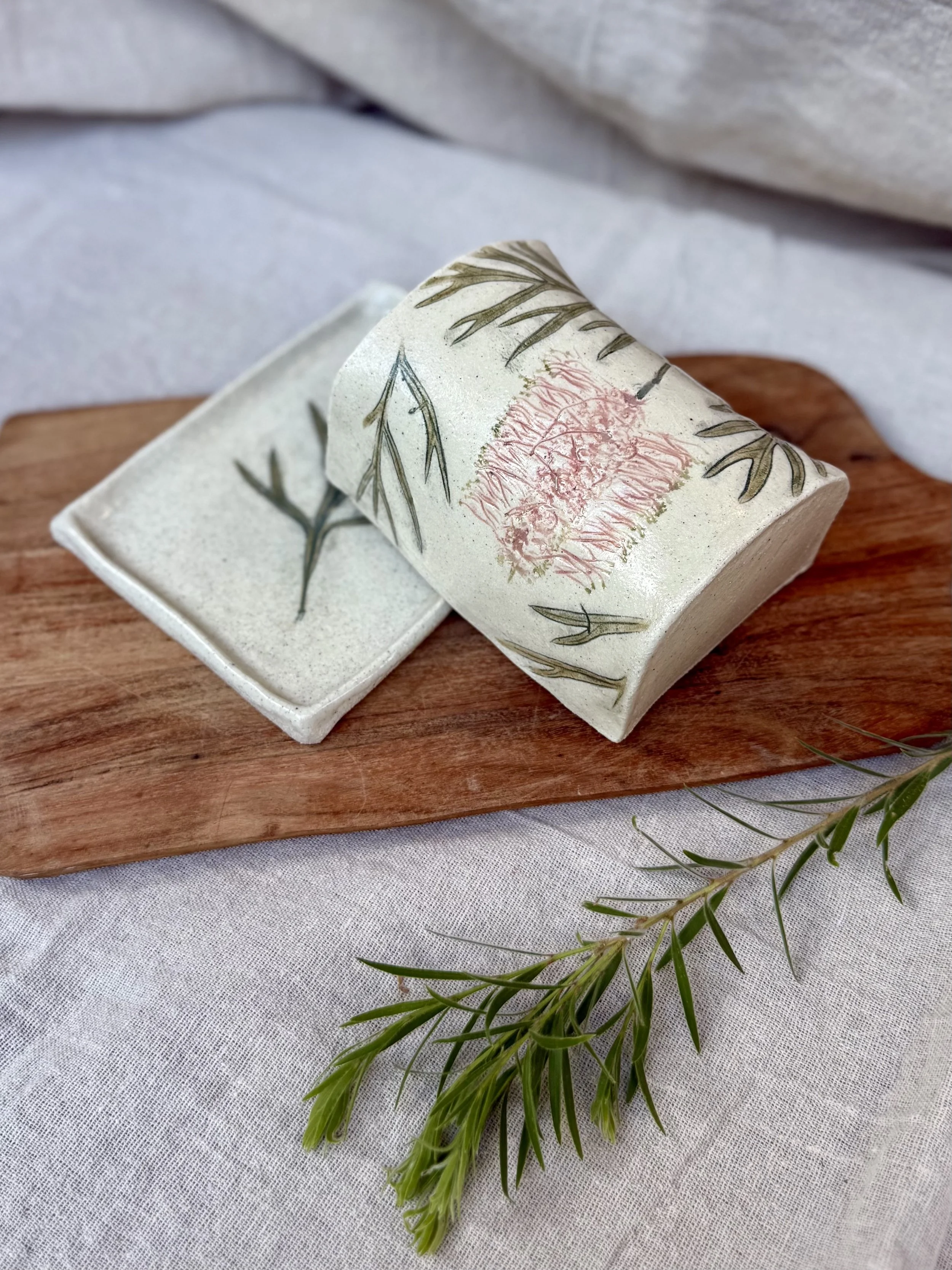 Butter dish II - Grevillea