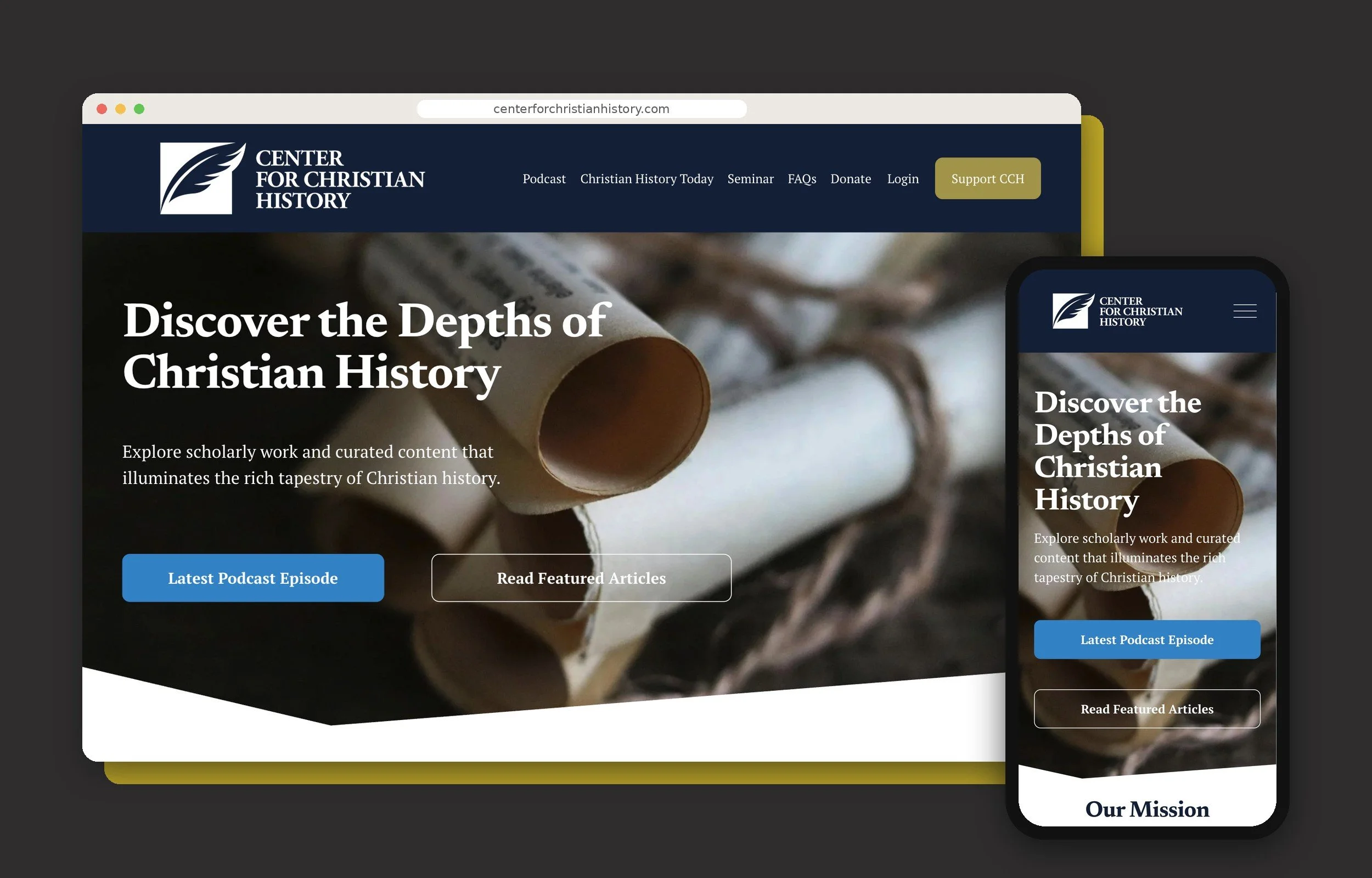 A Digital Resource for the Church: The Center for Christian History Website