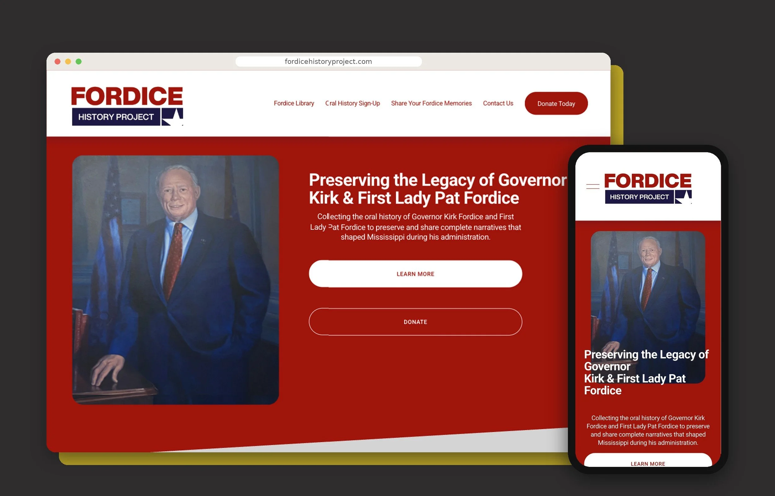 Preserving a Legacy, One Click at a Time: The Fordice History Project