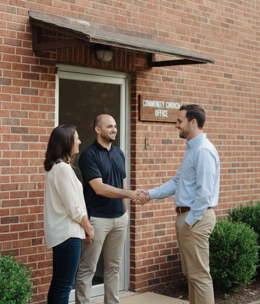 Bobby D'Alessandro meeting with a client